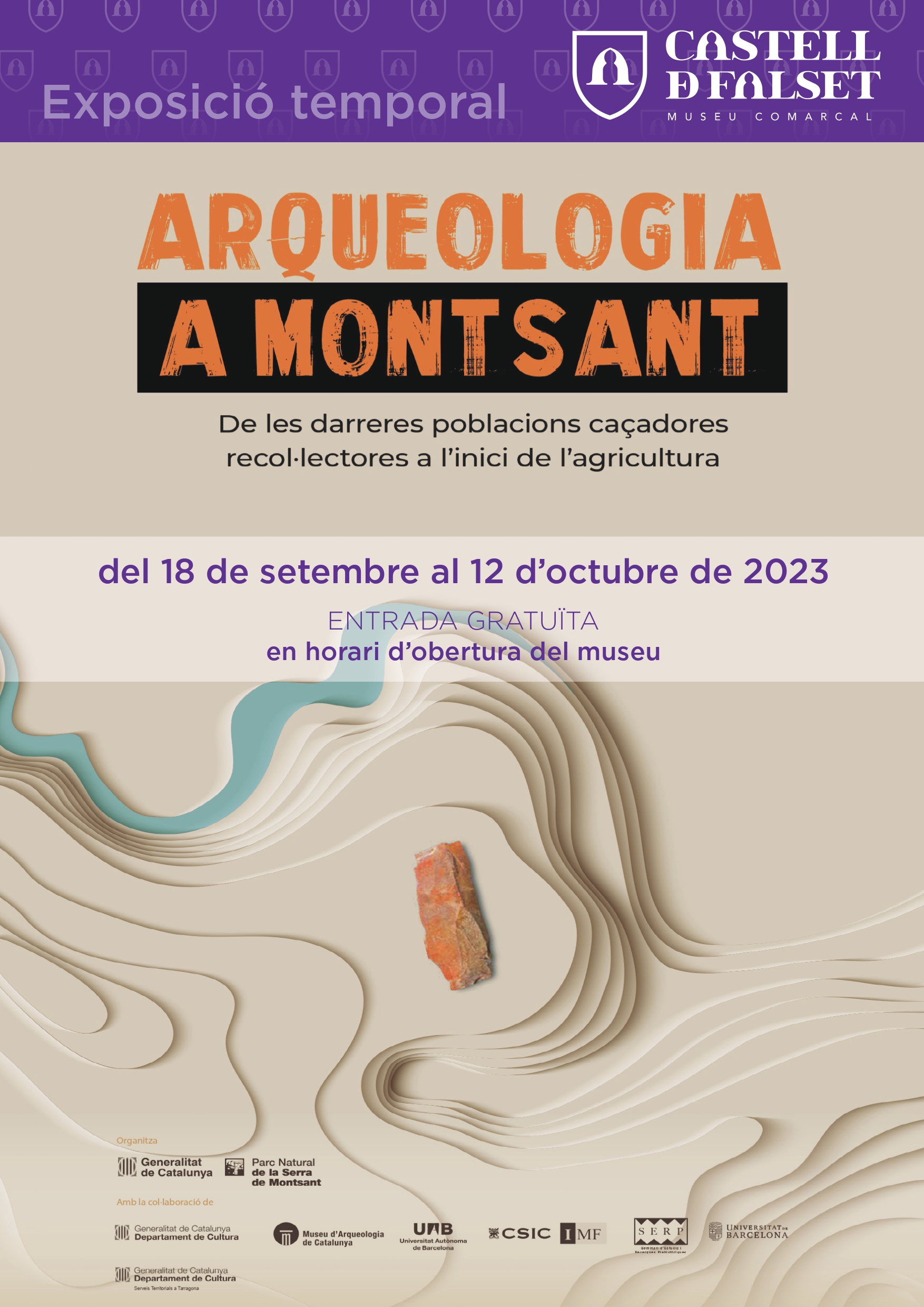 Exposició "Arqueologia a Montsant"