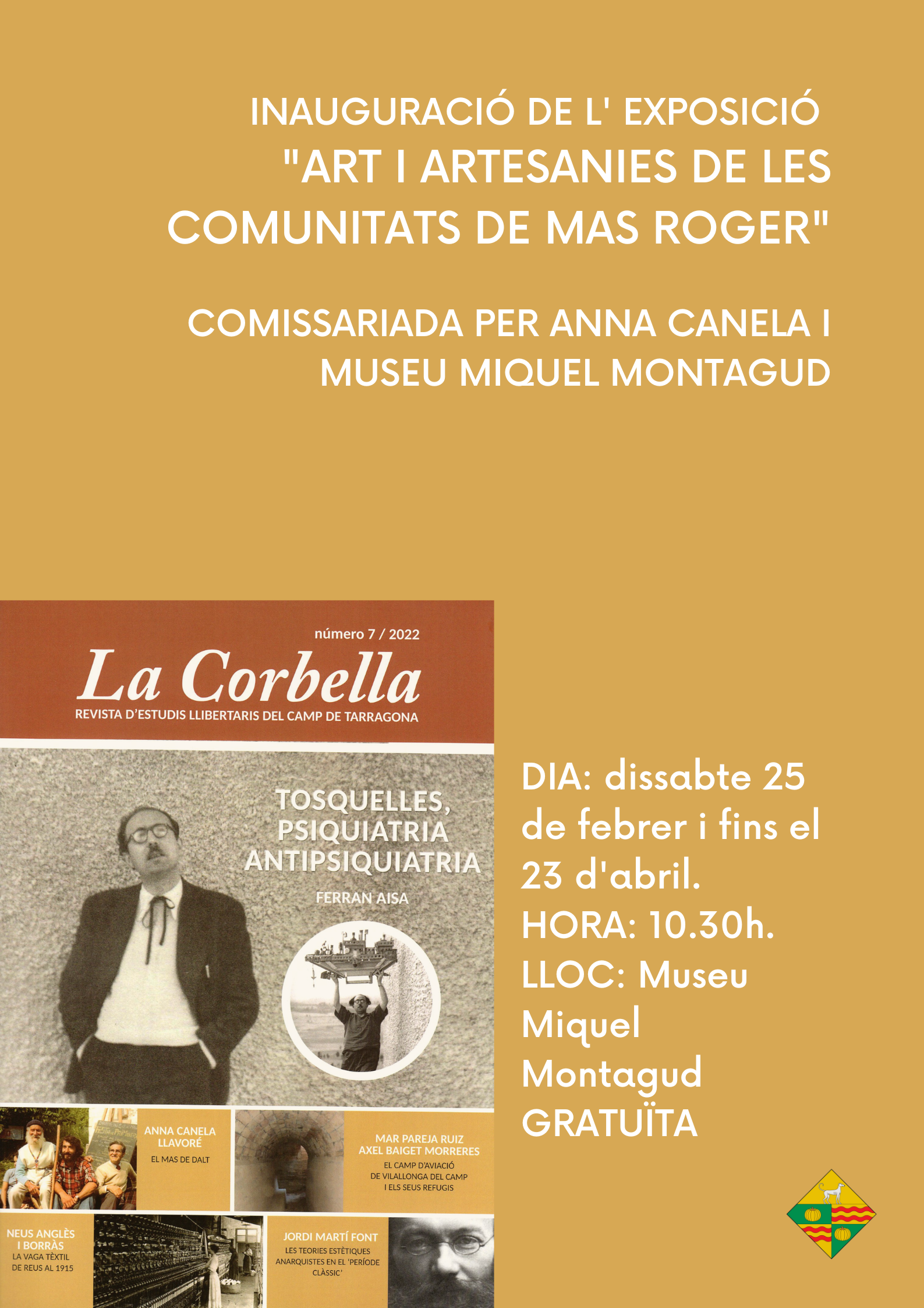 Exposició "Arts i artesanies de les comunitats del Mas Roger"