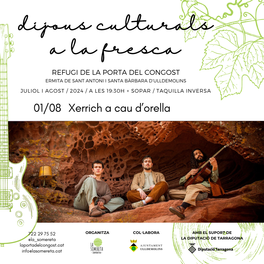 Xerrich a cau d’orella Xerrich a cau d’orella
