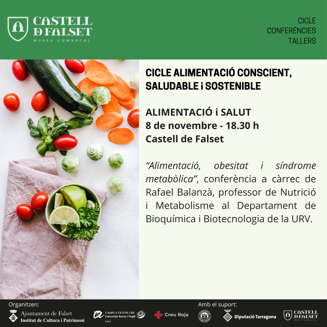 Cicle alimentació conscient, saludable i sostenible Cicle alimentació conscient, saludable i sostenible