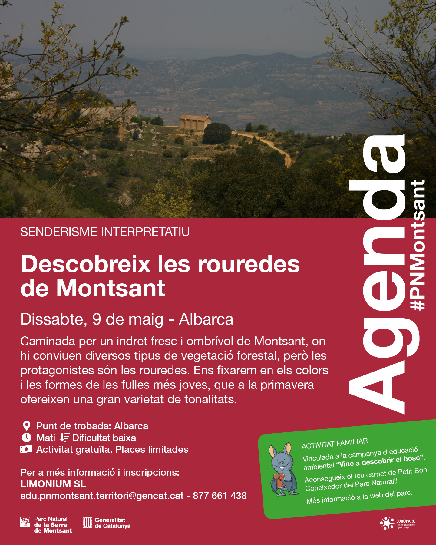 Descobreix les rouredes de Montsant
