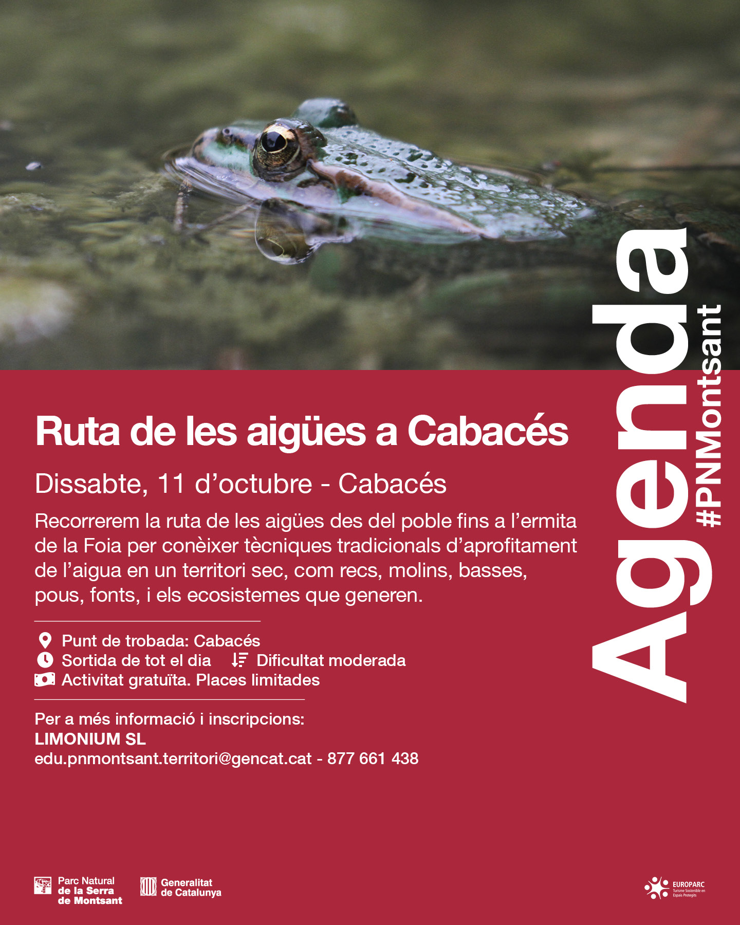 Ruta de les aigües a Cabacés 