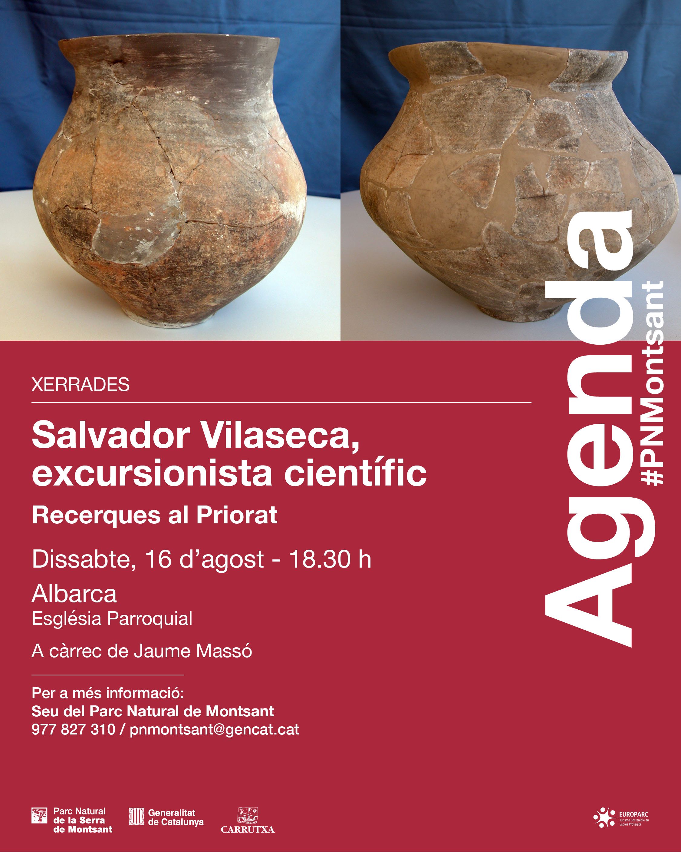 Xerrada: Salvador Vilaseca, excursionista científic. Recerques al Priorat