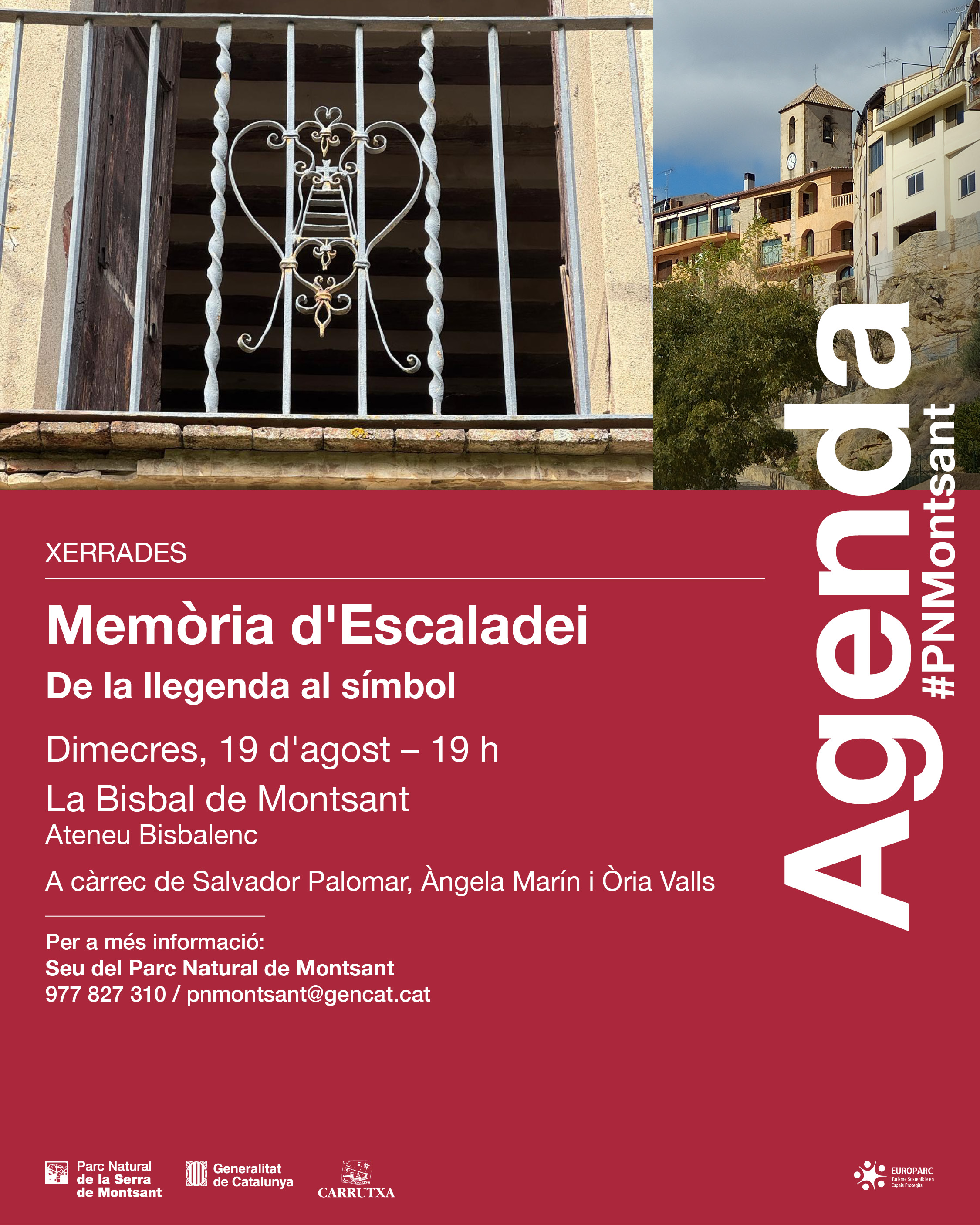 Xerrada - Memòria d’Escaladei. De la llegenda al símbol.