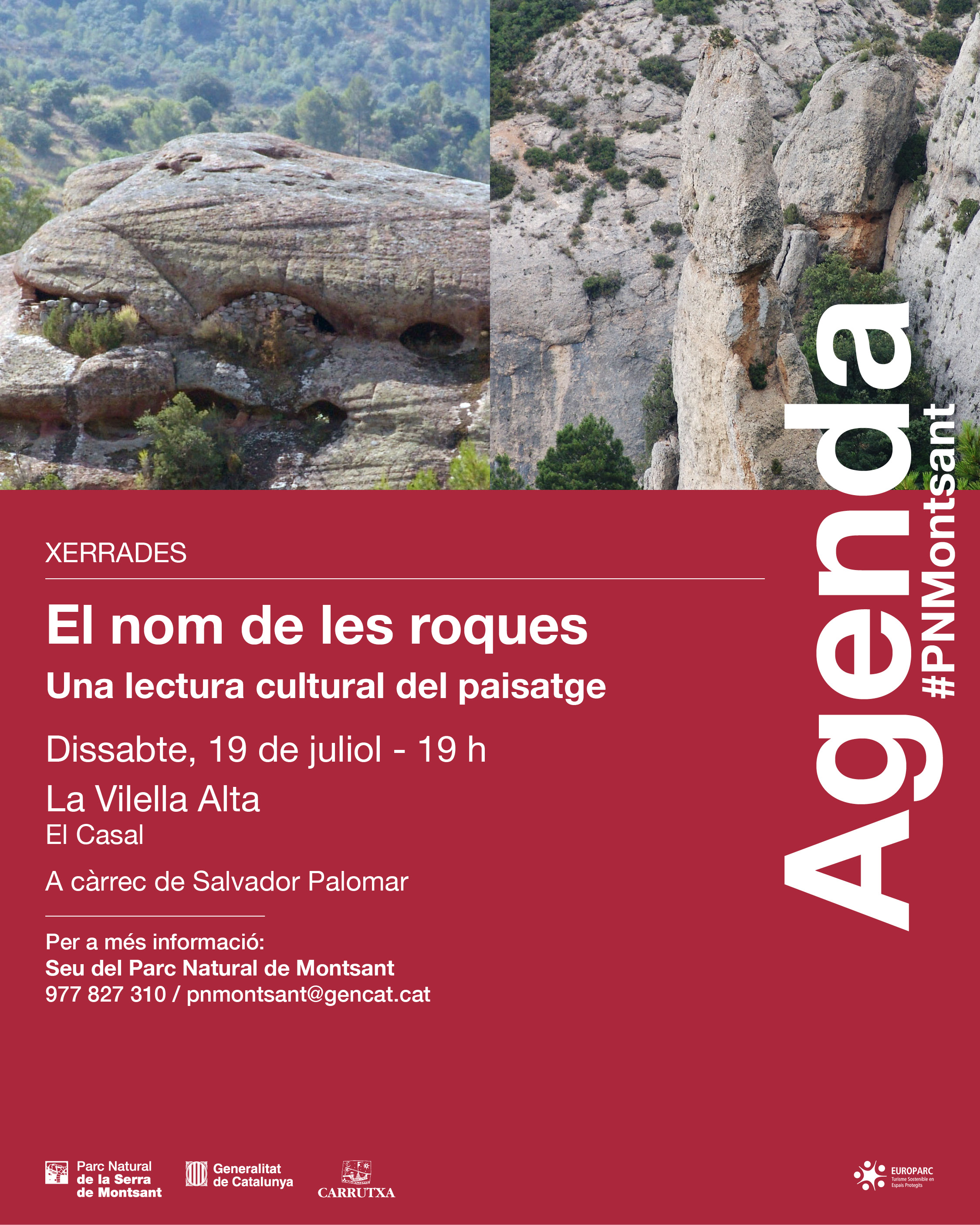 Xerrada: Els noms de les roques. Una lectura cultural del paisatge