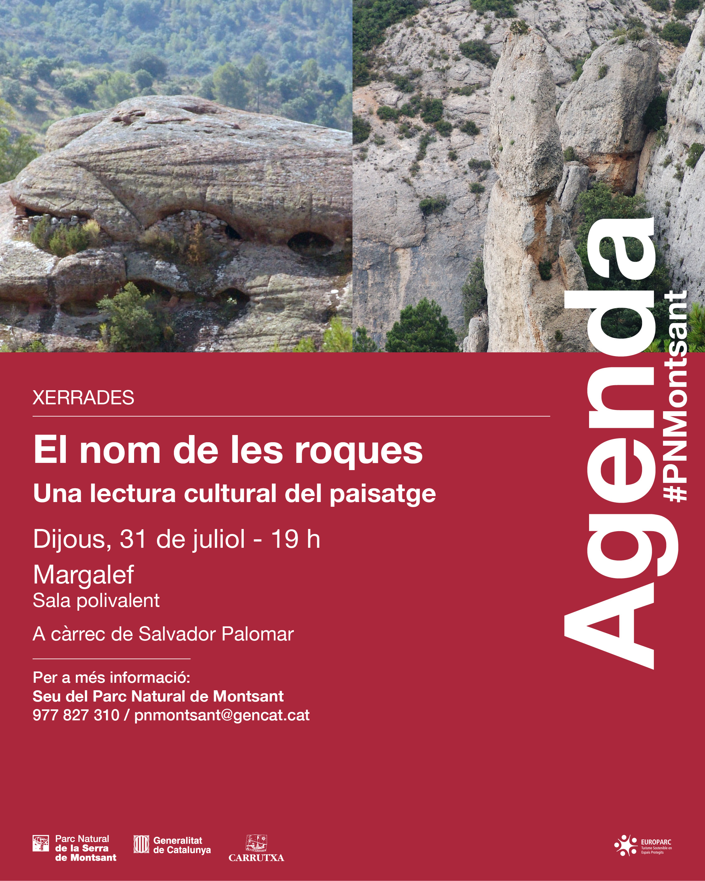Xerrada: Els noms de les roques. Una lectura cultural del paisatge