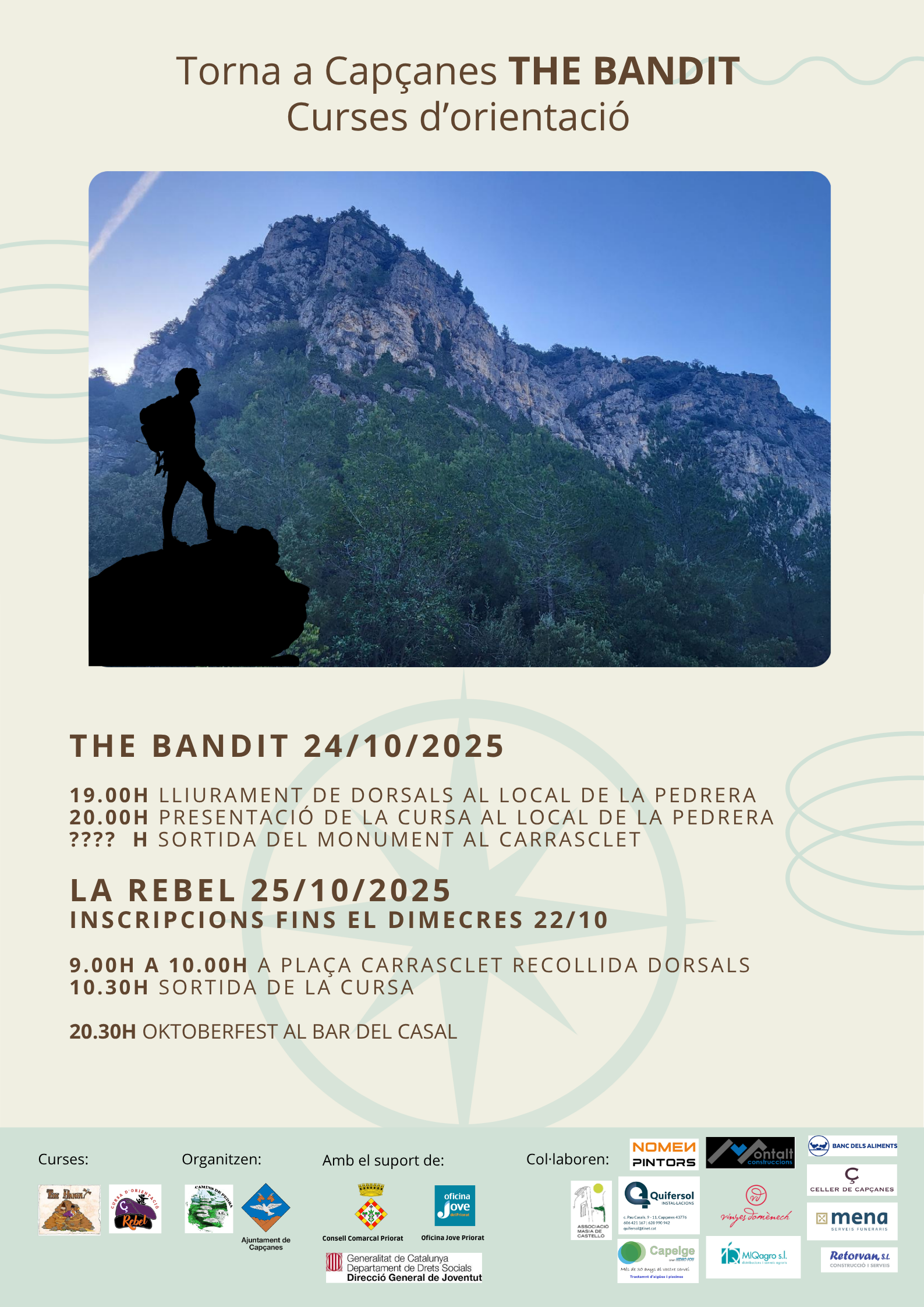 Curses d'orientació The bandit i La Rebel Curses d'orientació The bandit i La Rebel