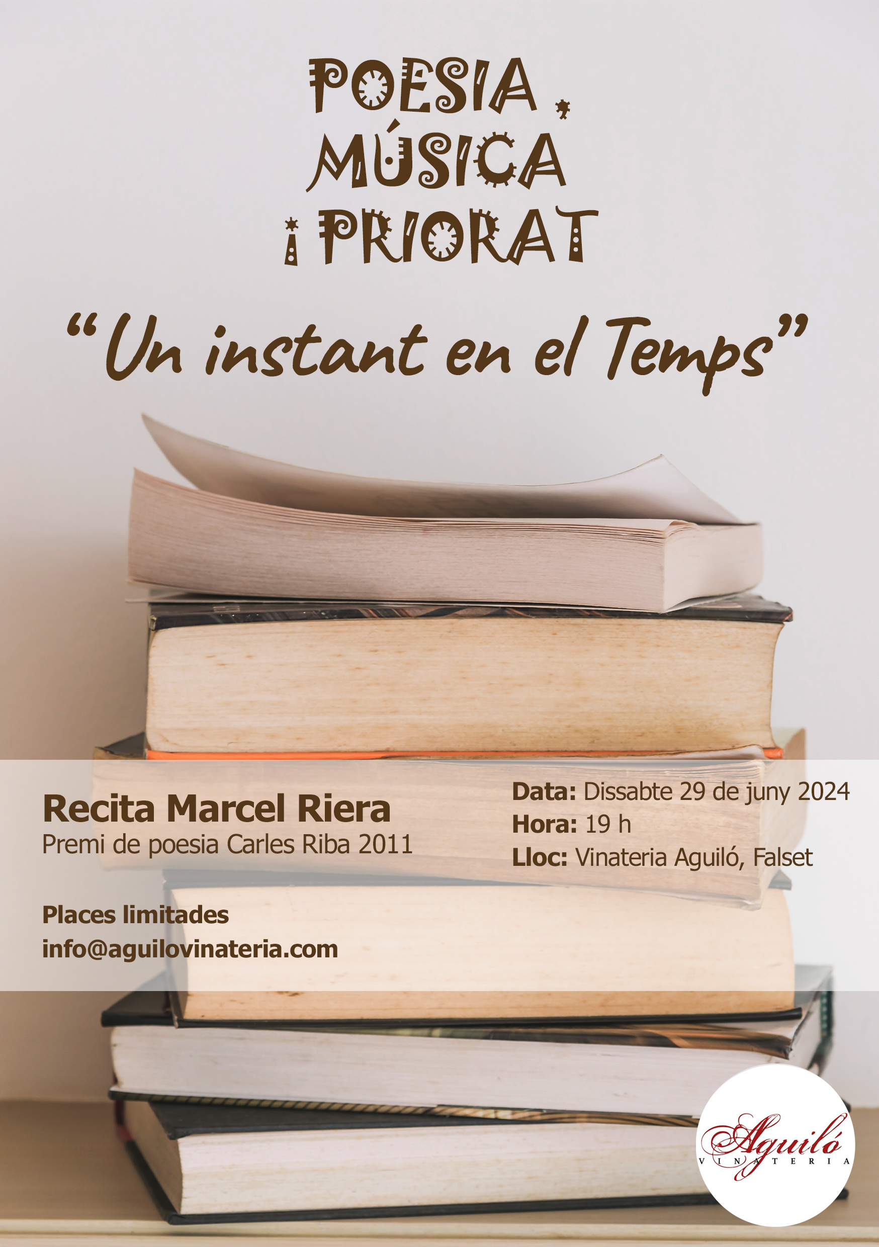 Poesia, música i Priorat.