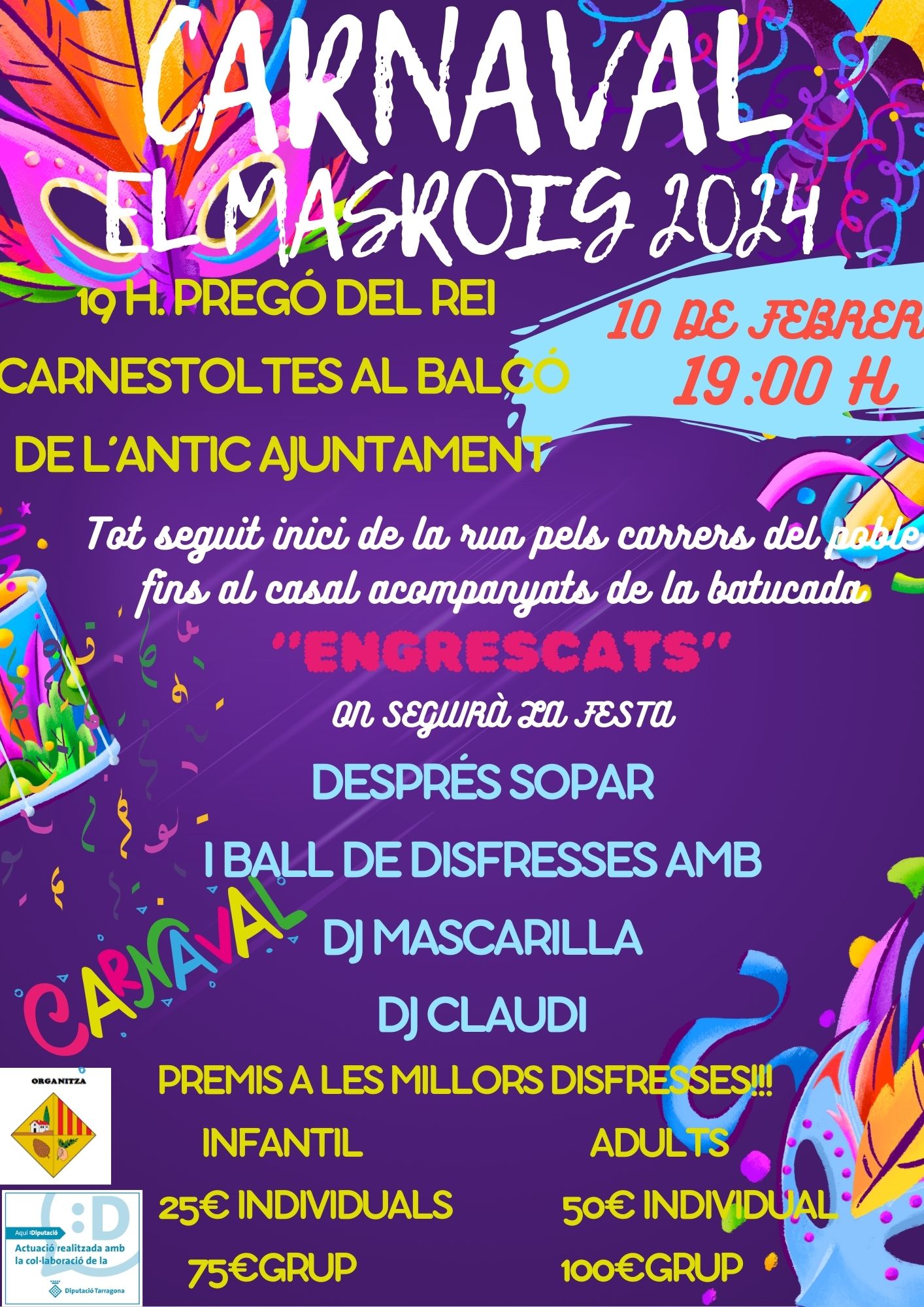 CARNAVAL EL MASROIG 10/02/2024 CARNAVAL EL MASROIG 10/02/2024