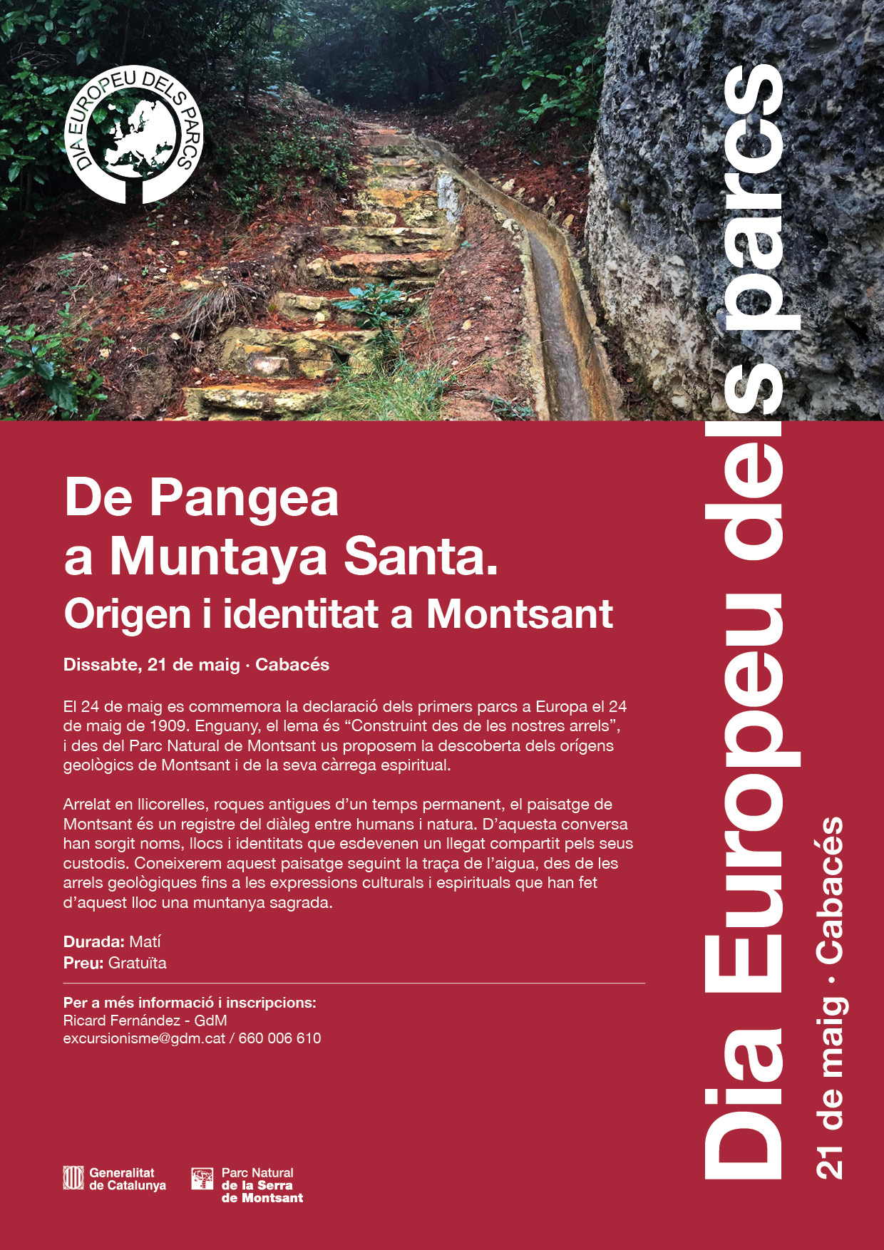 De pangea a muntanya Santa. Origen i identitat a Montsant.