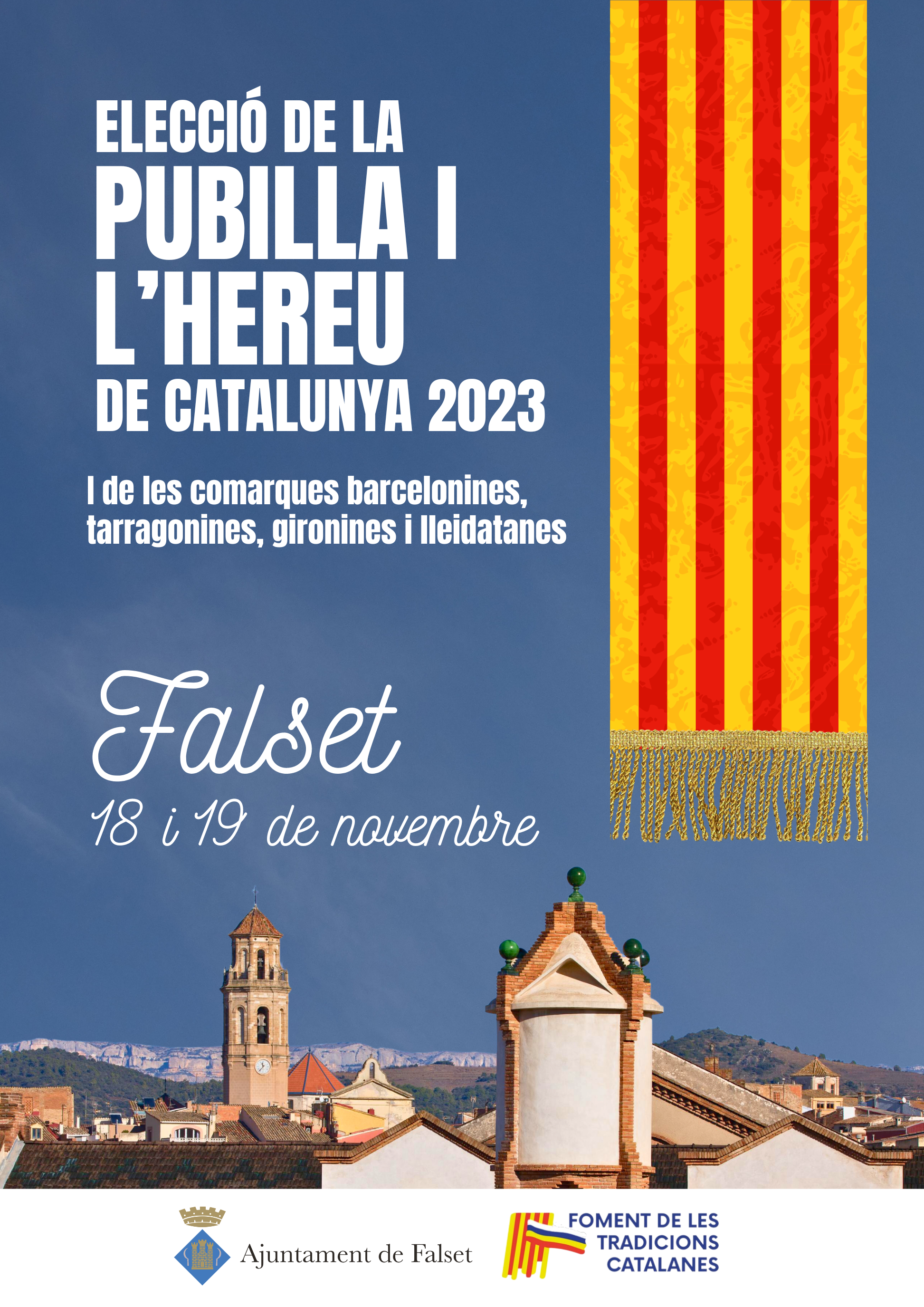 Elecció de la Pubilla i l'Hereu de Catalunya 2023