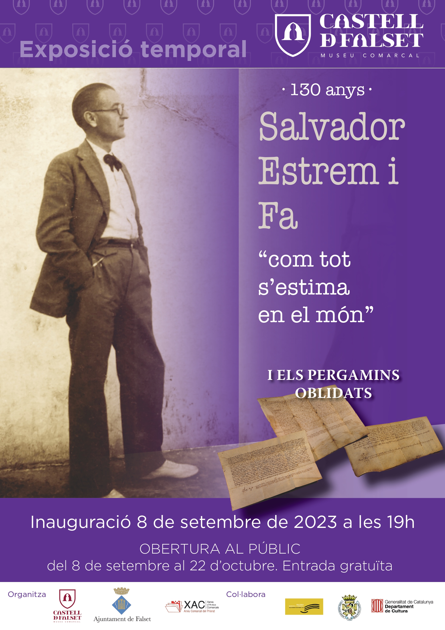 Salvador Estrem i Fa. Com tot s'estima en el món, i els pergamins oblidats Salvador Estrem i Fa. Com tot s'estima en el món, i els pergamins oblidats