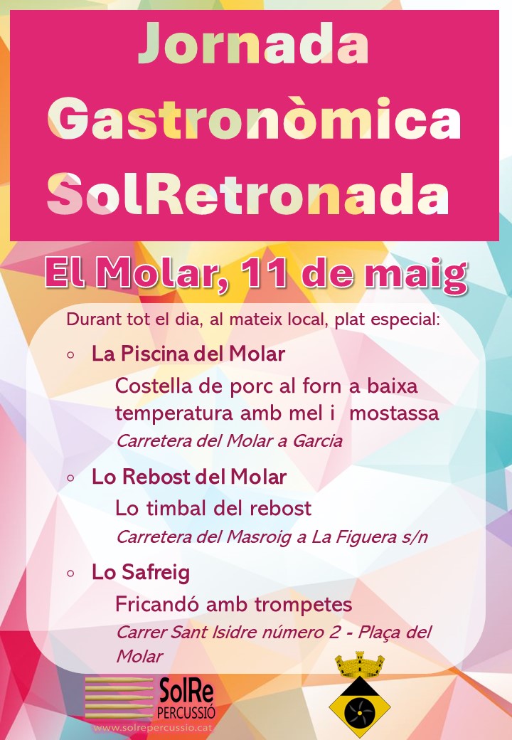 Jornada Gastronòmica SolRetronada Jornada Gastronòmica SolRetronada