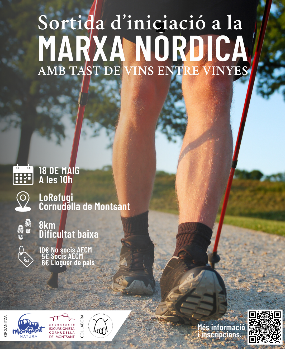 Sortida d’iniciació a la marxa nòrdica 