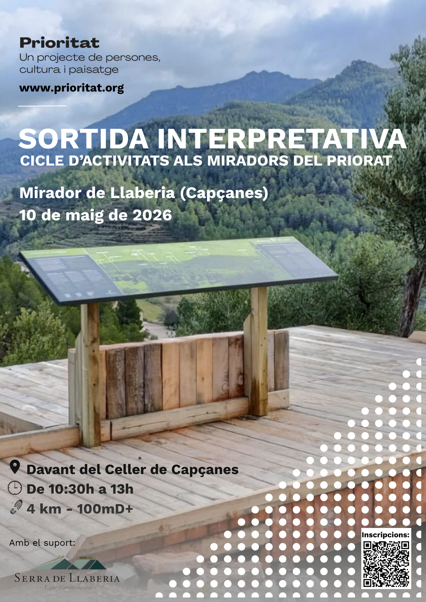 Mirador de Llaberia, sortida interpretativa