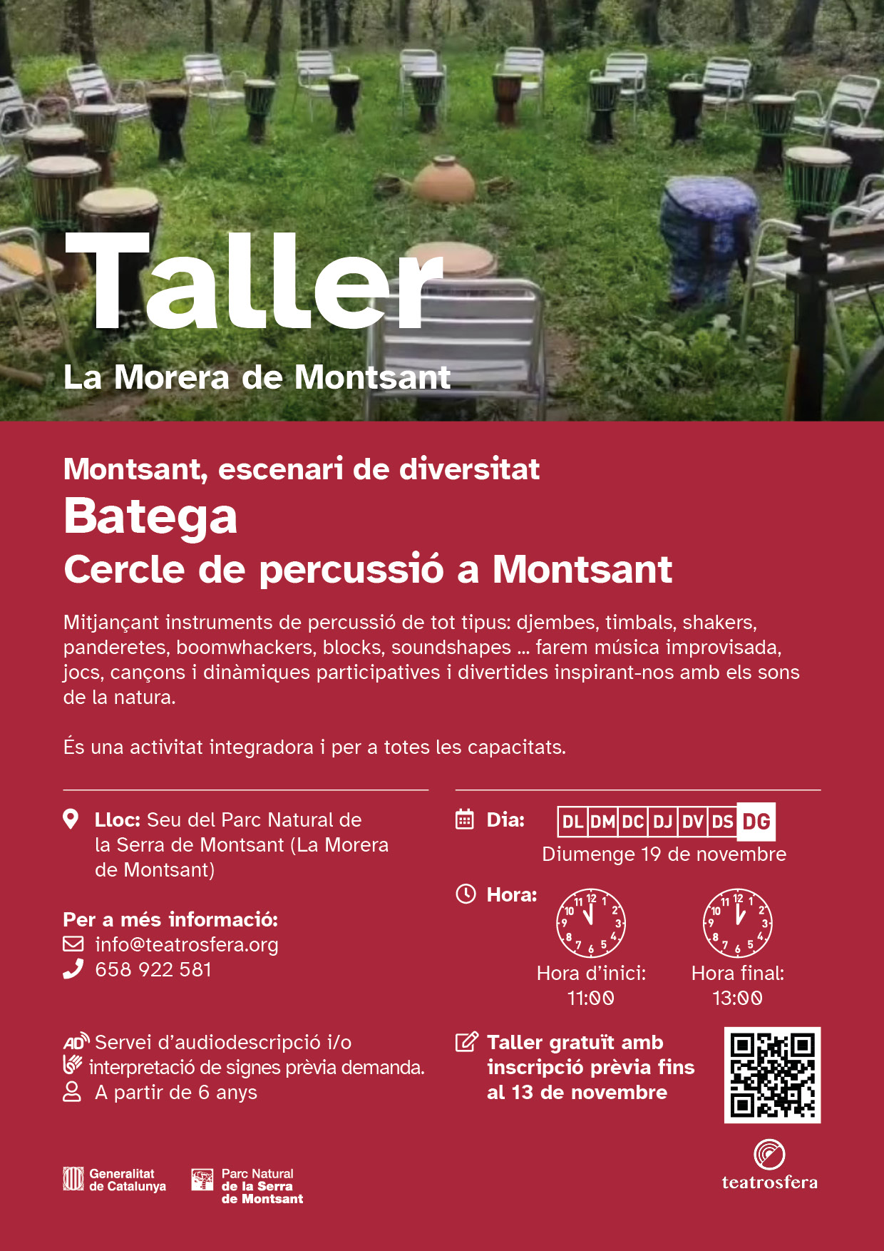 Batega. Cercle de percussió a Montsant