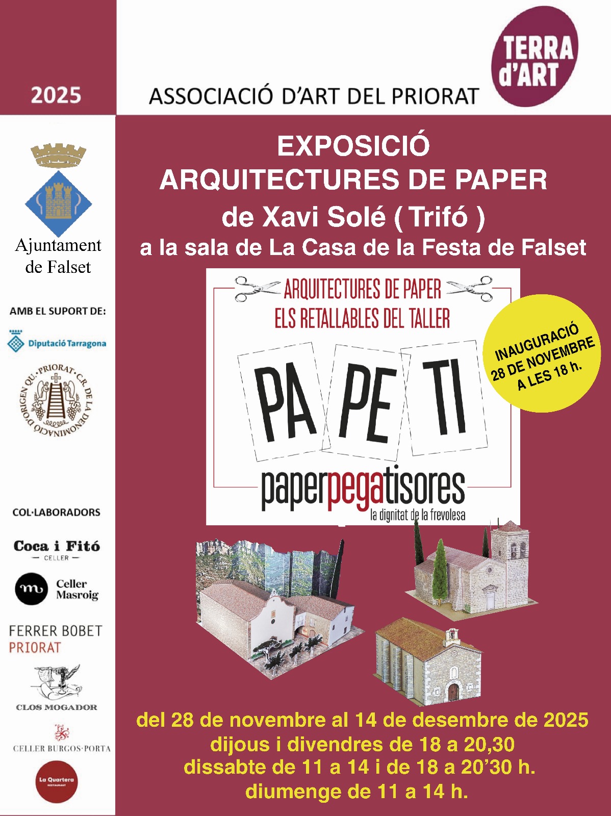 Exposició Arquitectures de paper