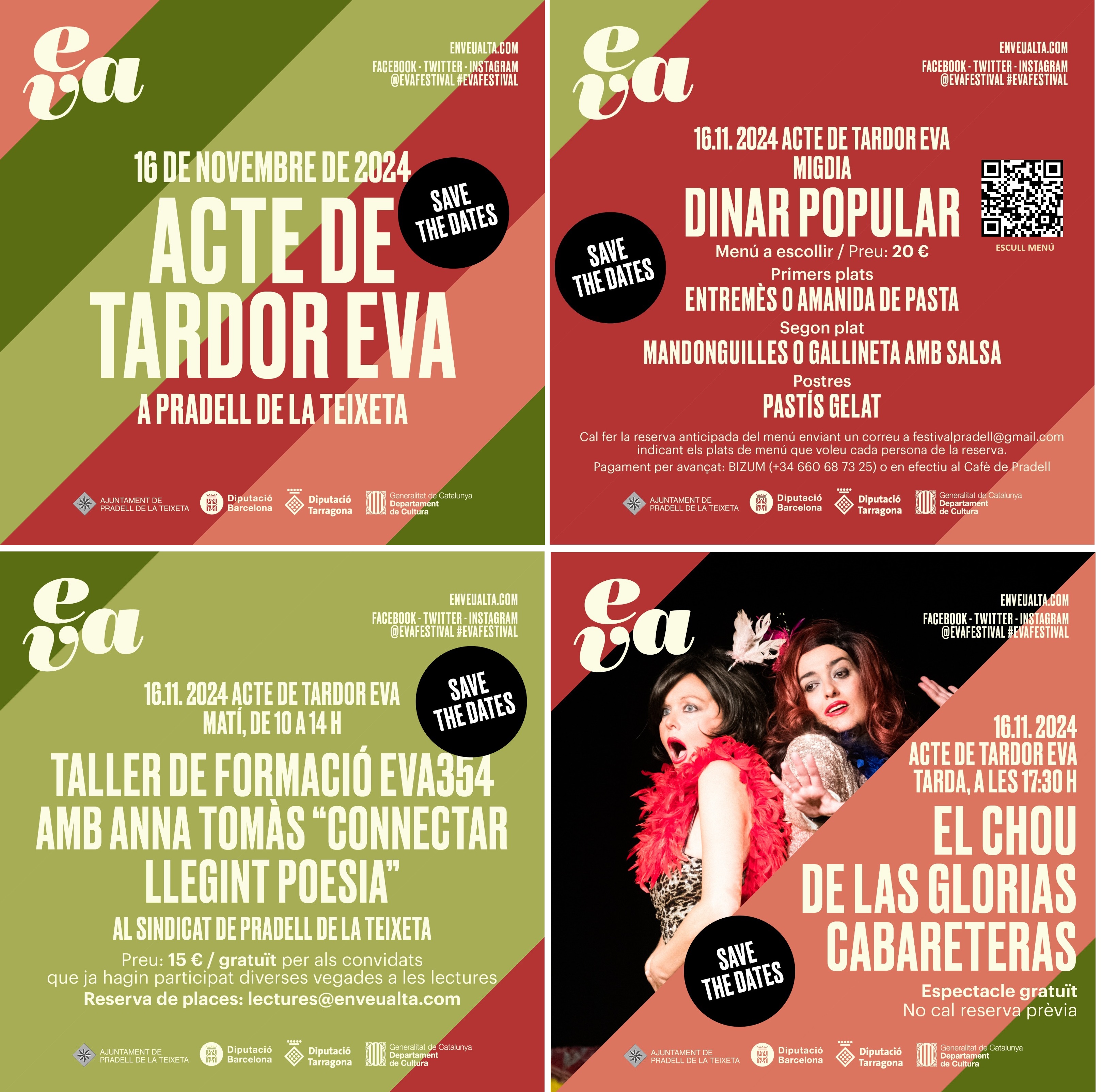 Acte de tardor  EVA a Pradell de la Teixeta.