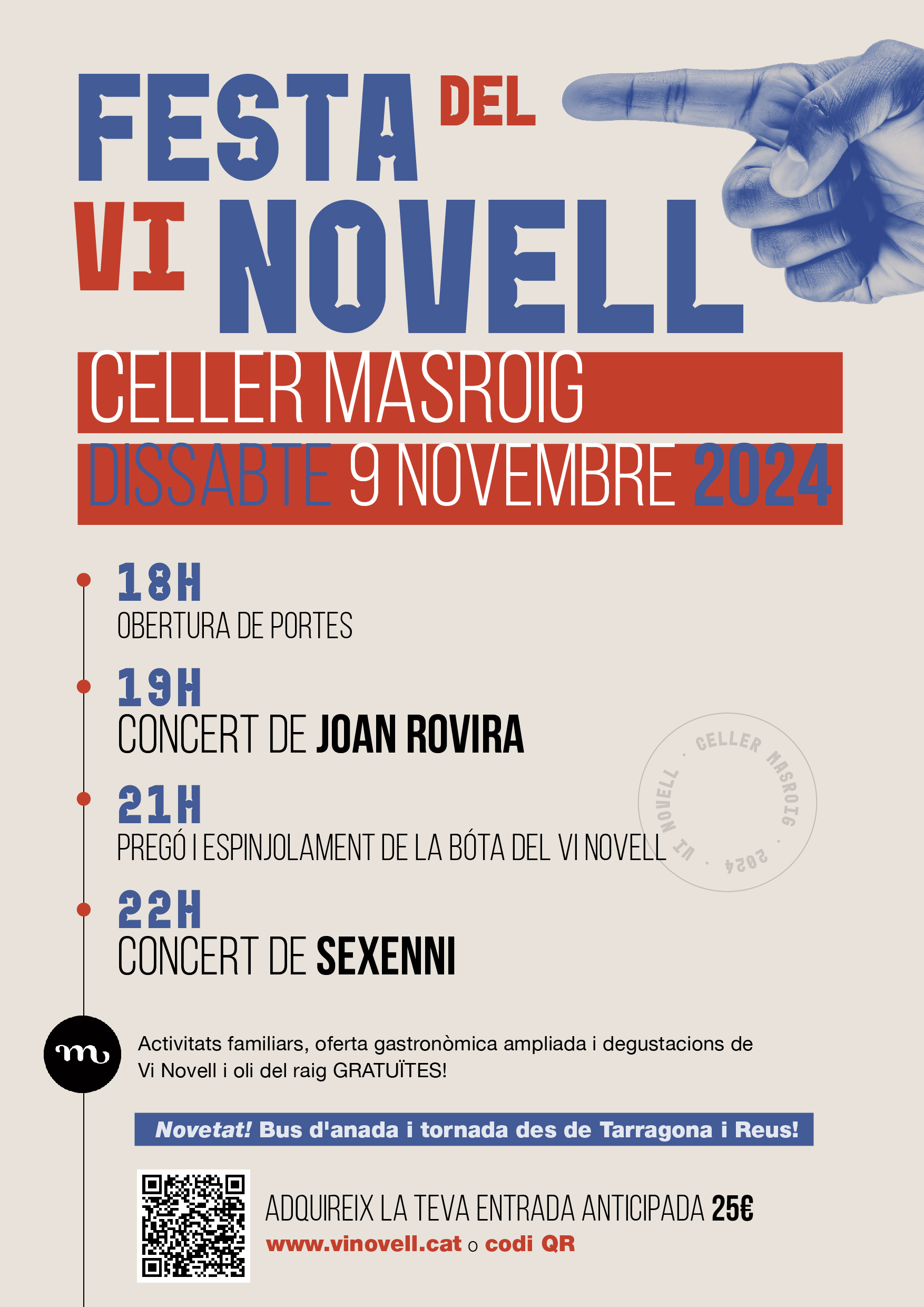 Festa del Vi Novell 2024 Celler Masroig Festa del Vi Novell 2024 Celler Masroig