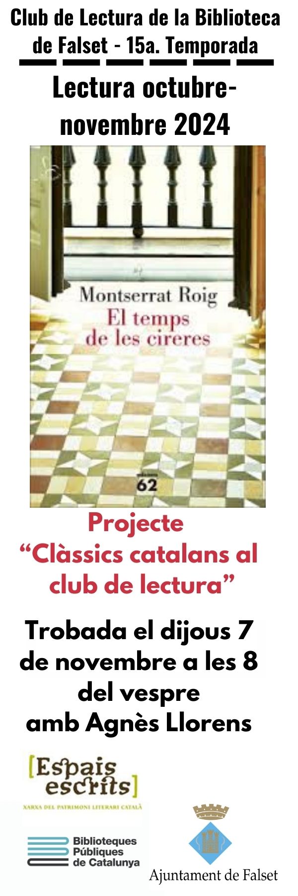Trobada del Club de lectura