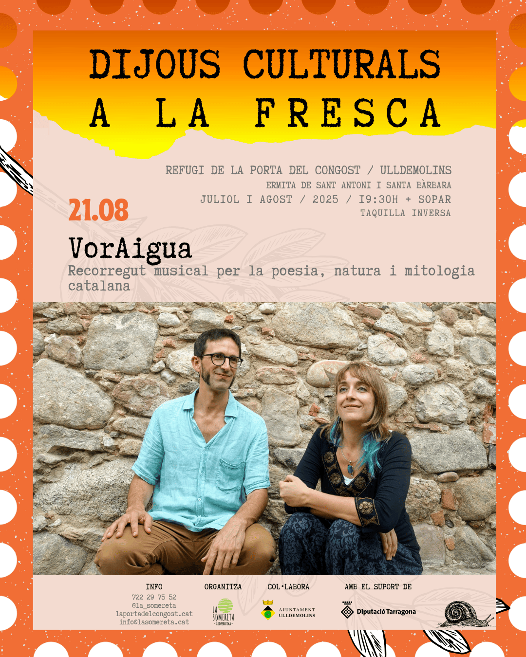 Concert de VorAigua - Recorregut musical per la poesia, natura i mitologia catalana