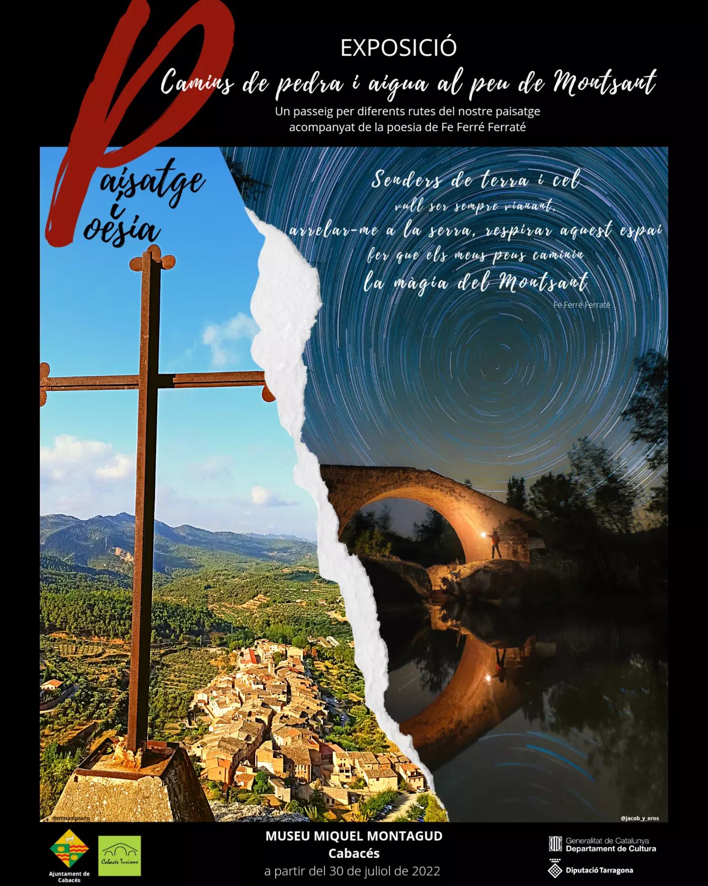 Exposició "Camins de pedra i aigua al peu de Montsant"