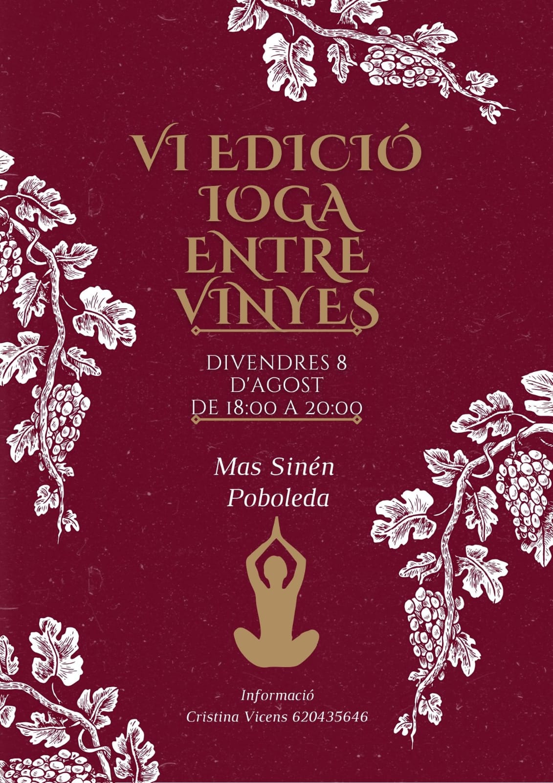 VI edició de Ioga entre vinyes