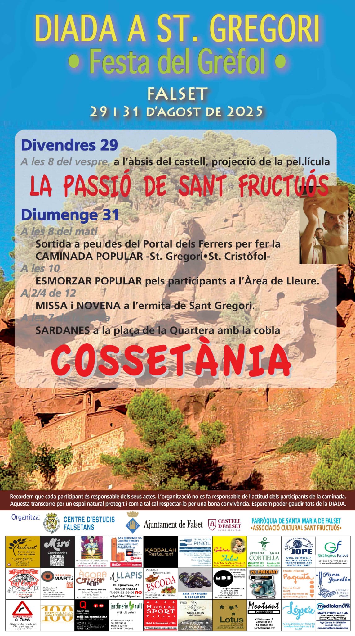 Diada a Sant Gregori, Festa del Grèfol