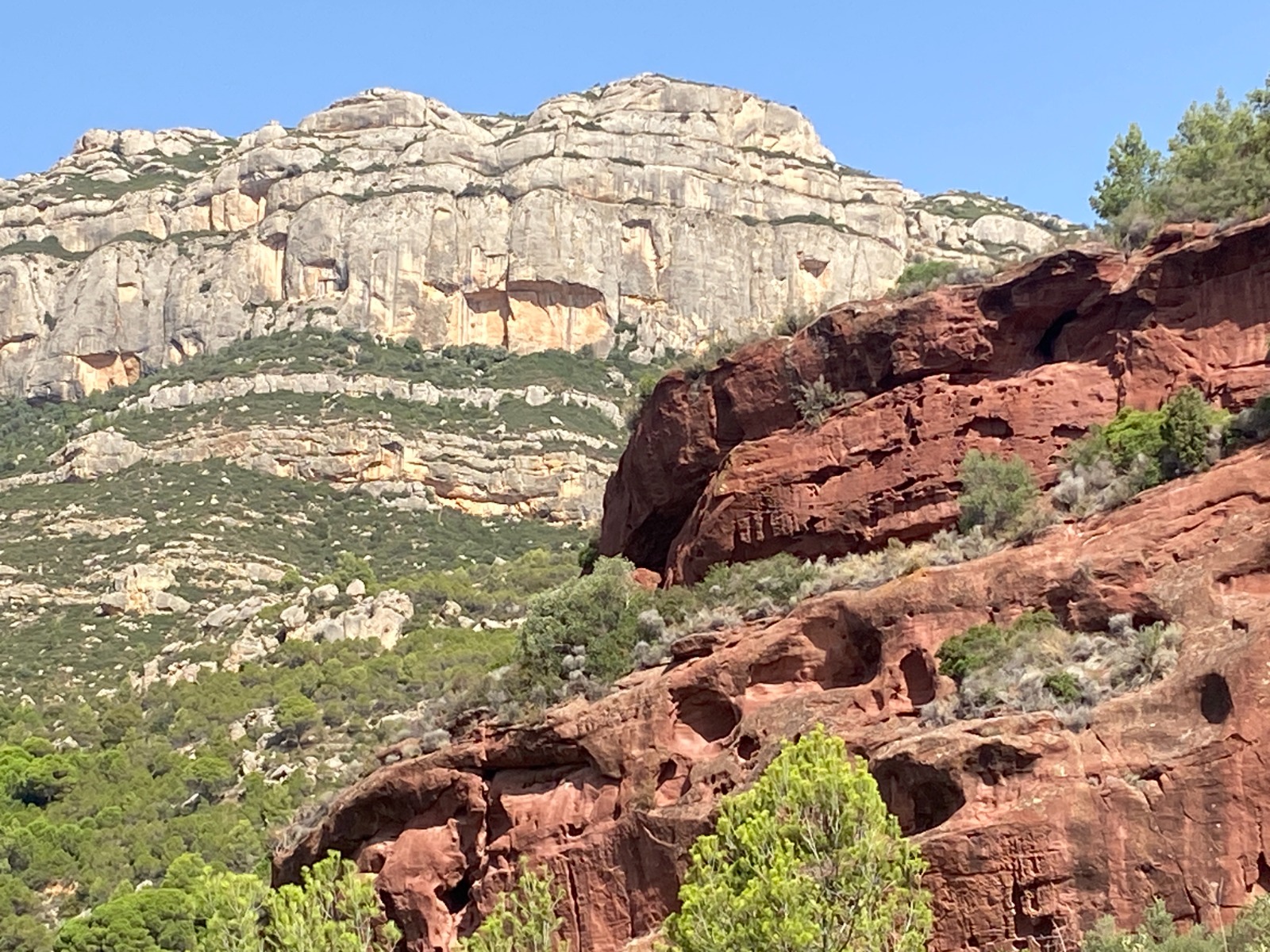 Paisatge geològic - L'escala mineral Paisatge geològic - L'escala mineral
