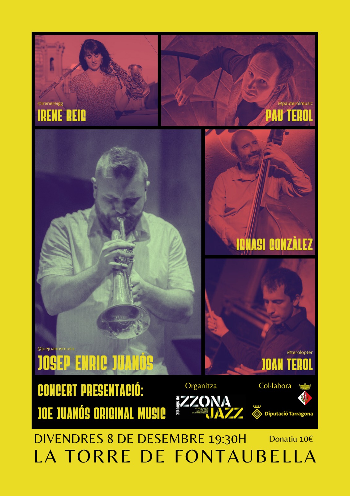 Concert Presentació: Joe Juanós Original Music (Jazz)