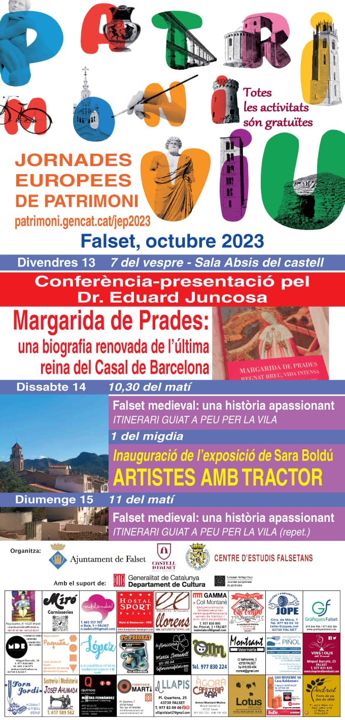 Jornades Europees del Patrimoni Jornades Europees del Patrimoni