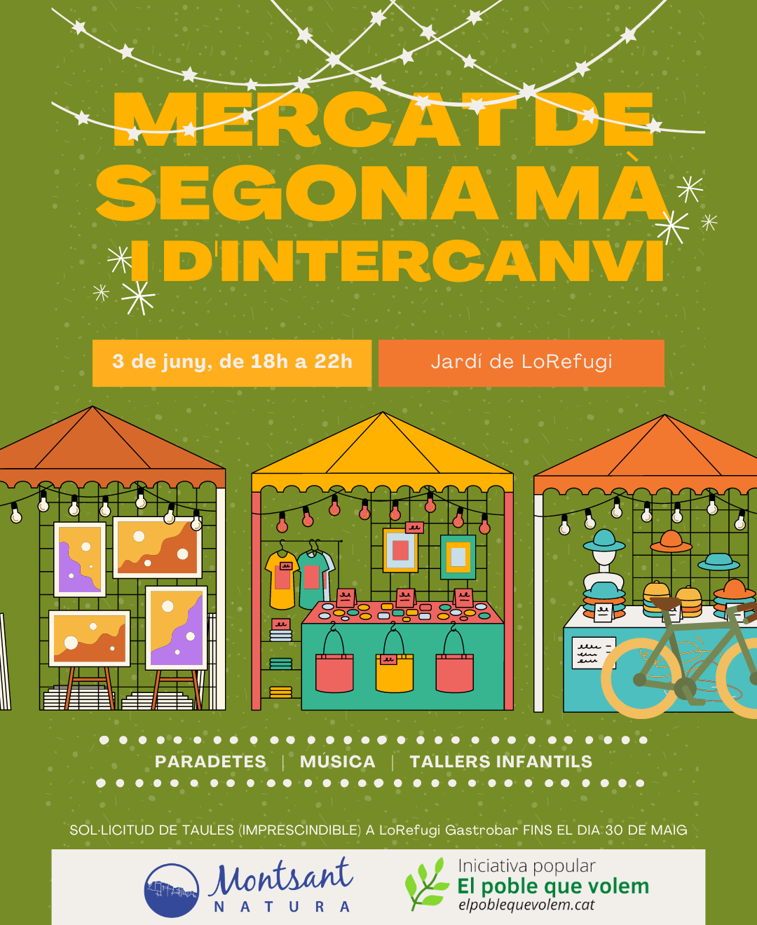 MERCAT DE SEGONA MÀ I D’INTERCANVI