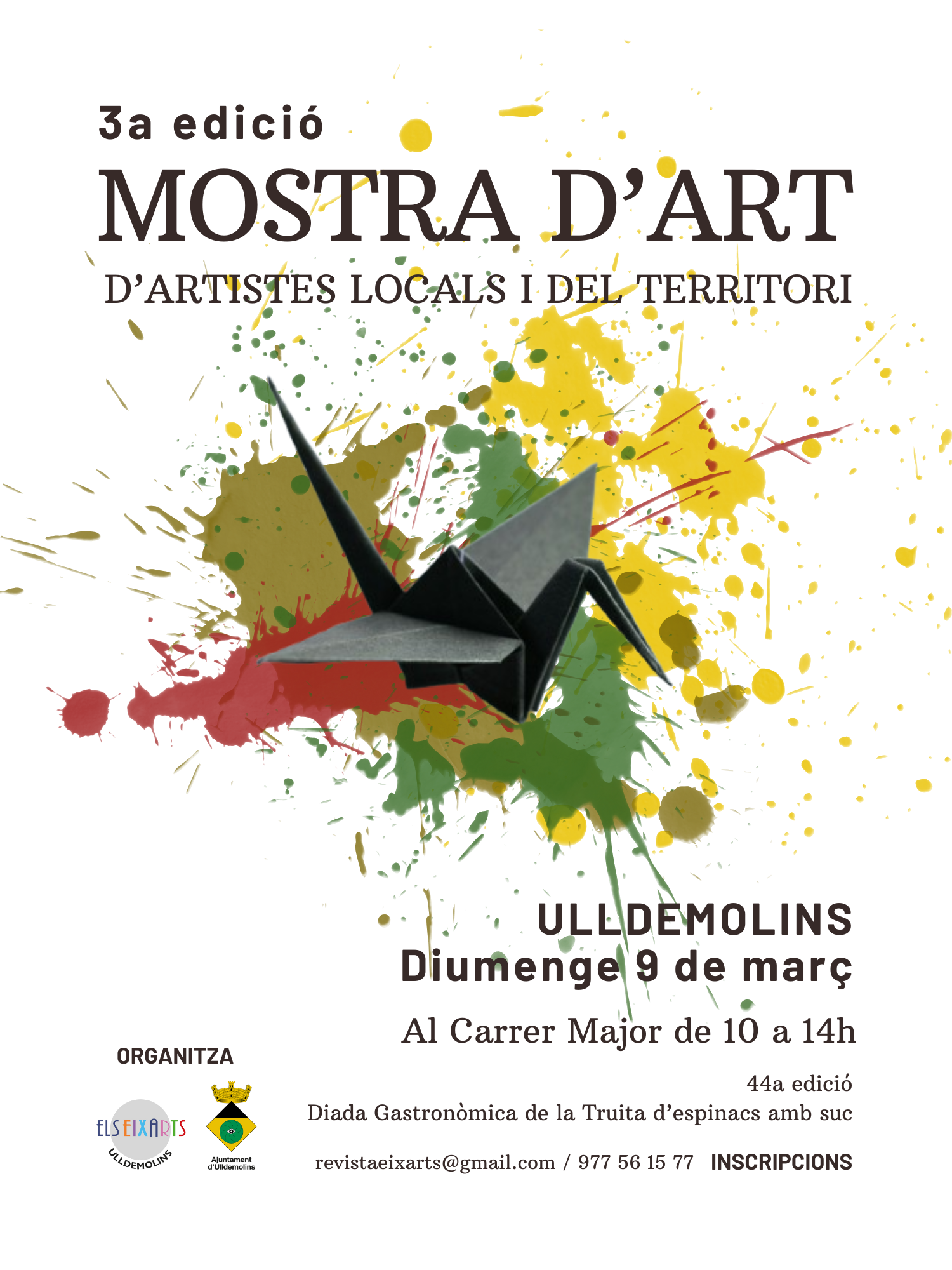 3a Mostra d'Art d'artistes locals i del territori 3a Mostra d'Art d'artistes locals i del territori