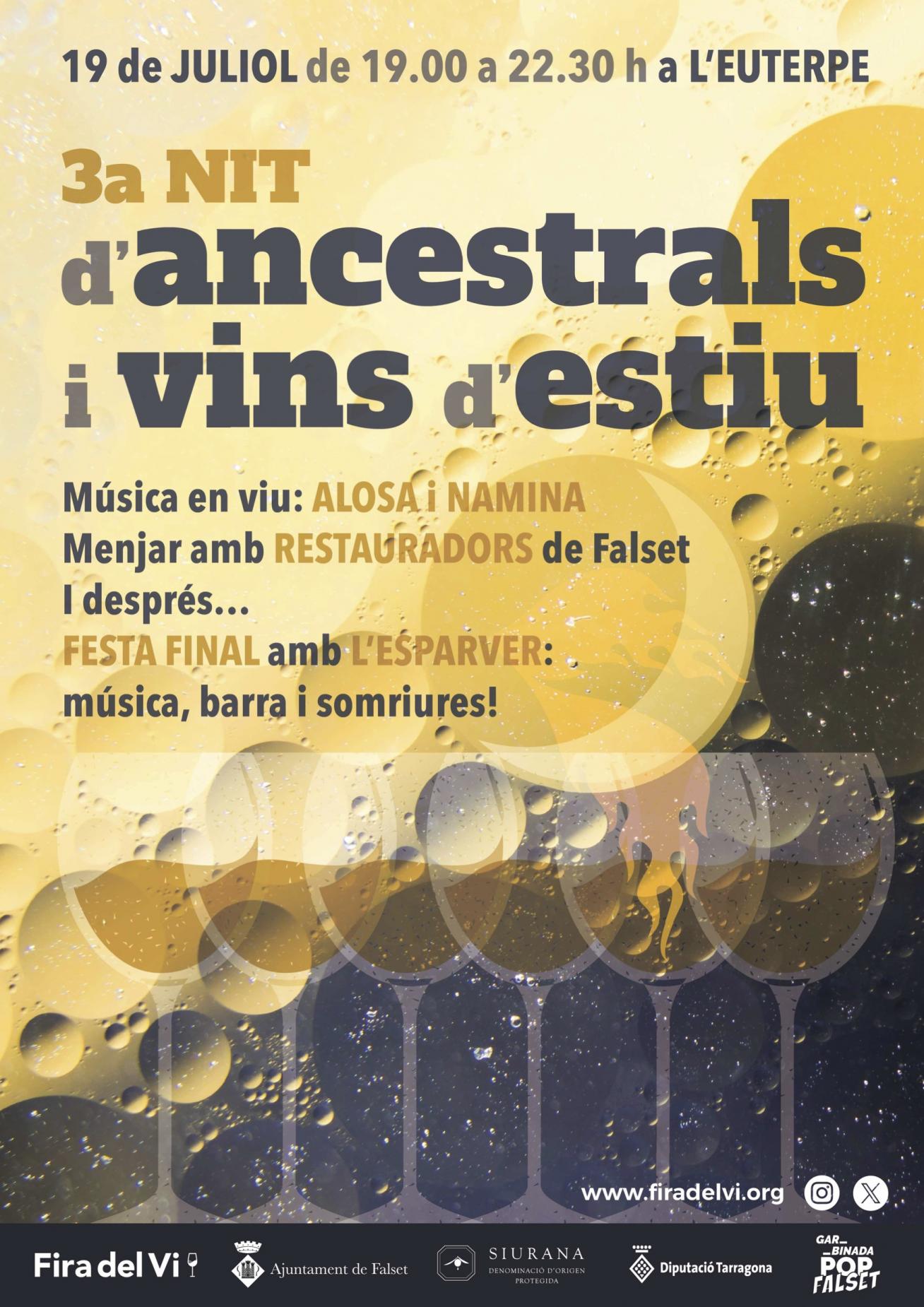 3a Nit d'Ancestrals i Vins d'Estiu