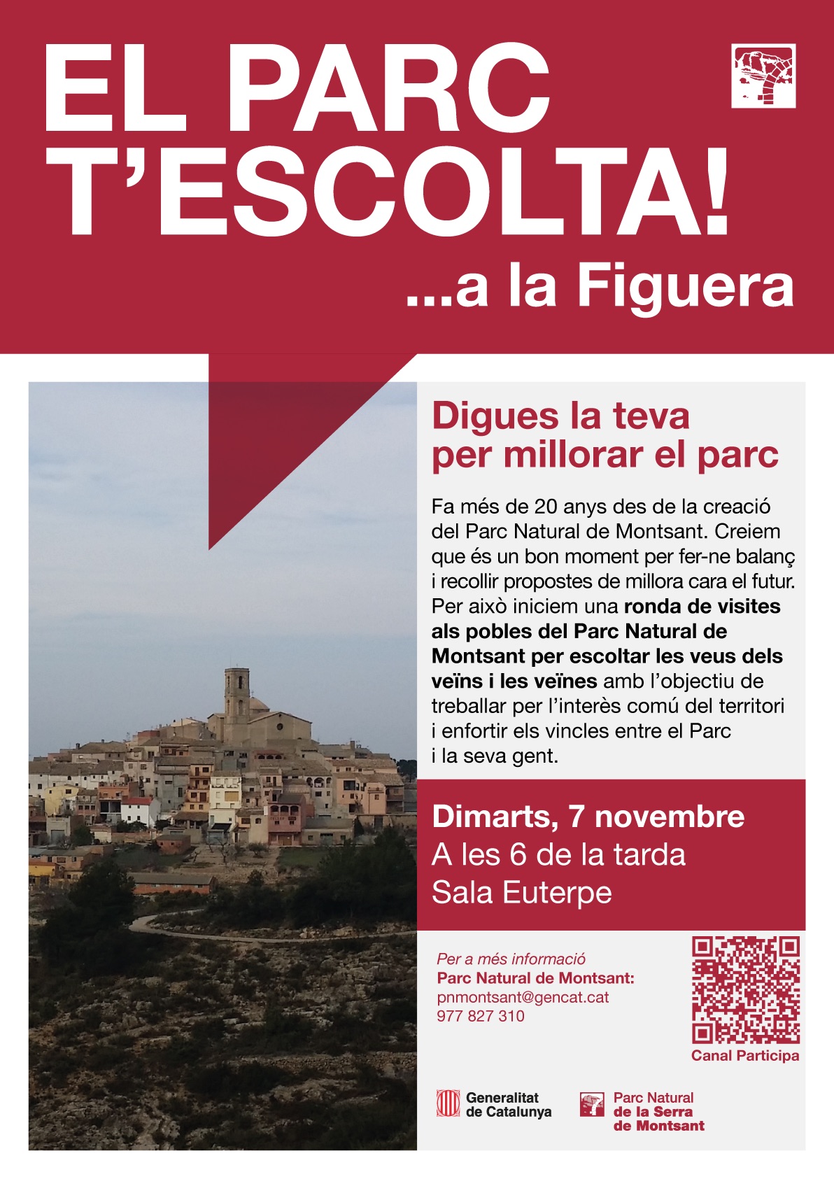 El parc t'escolta a La Figuera El parc t'escolta a La Figuera