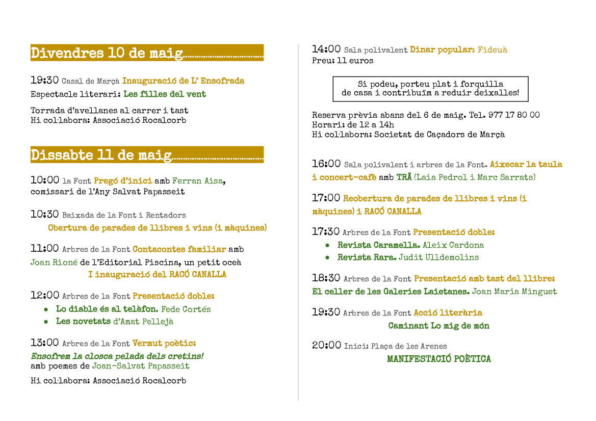 L'Ensofrada, llibres i vins L'Ensofrada, llibres i vins