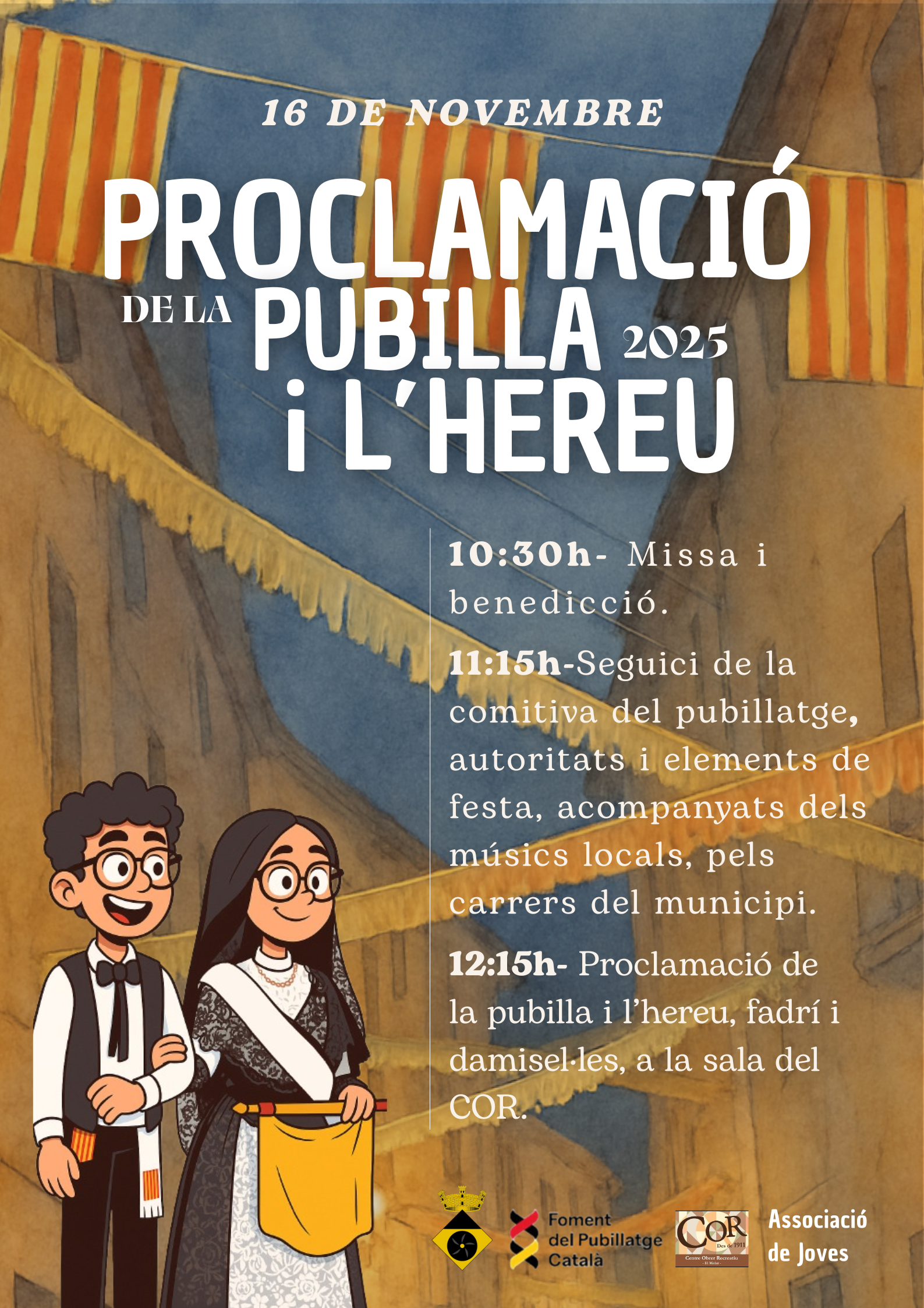 Proclamació de la pubilla i l'hereu 2025