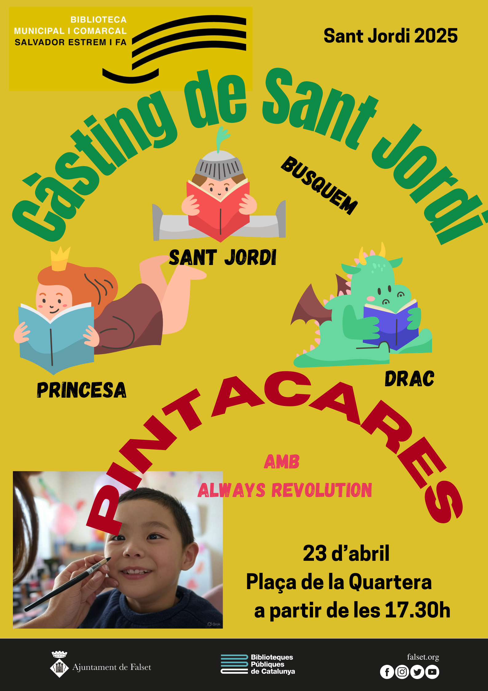 Càsting de Sant Jordi i pintacares