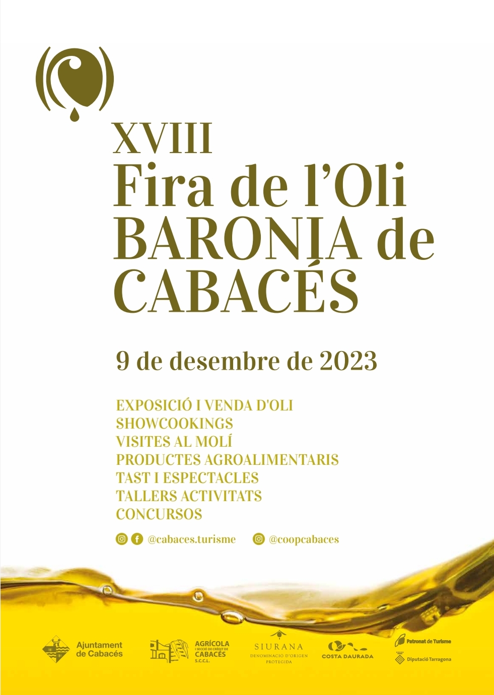 Fira de l'oli Baronia de Cabacés Fira de l'oli Baronia de Cabacés
