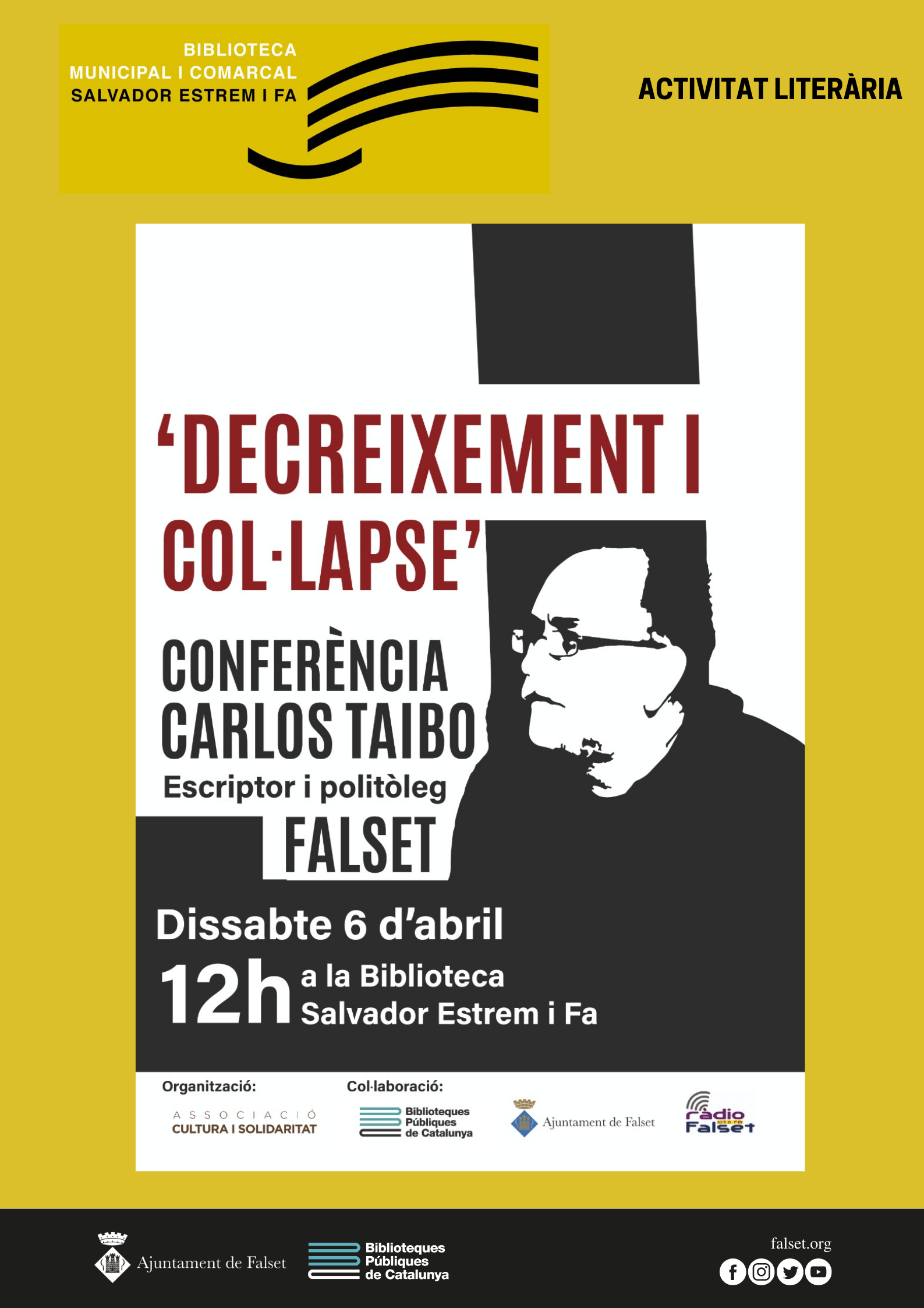 Conferència Decreixement i col·lapse