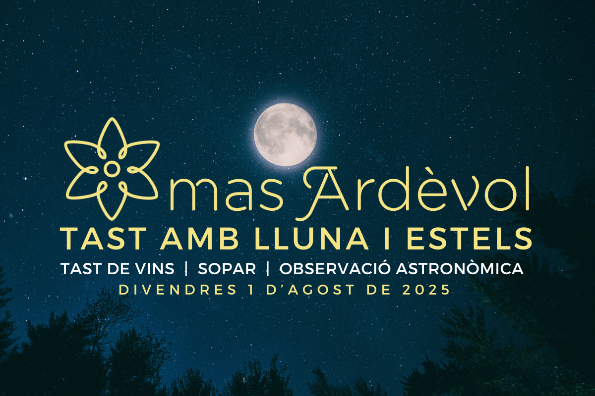 TAST DE VINS AMB LLUNA I ESTELS A MAS ARDÈVOL