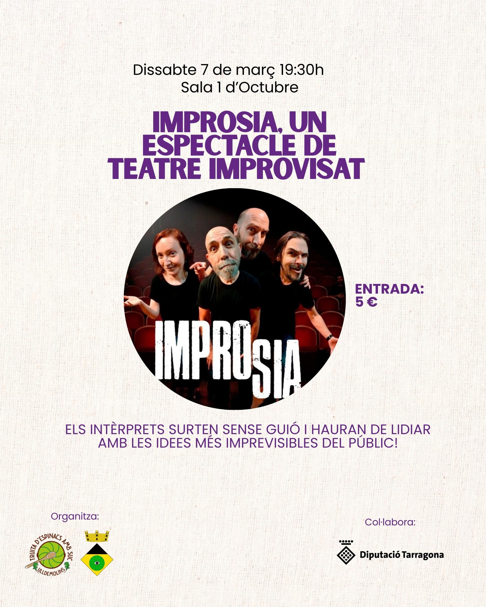 Improsia, teatre improvisat.