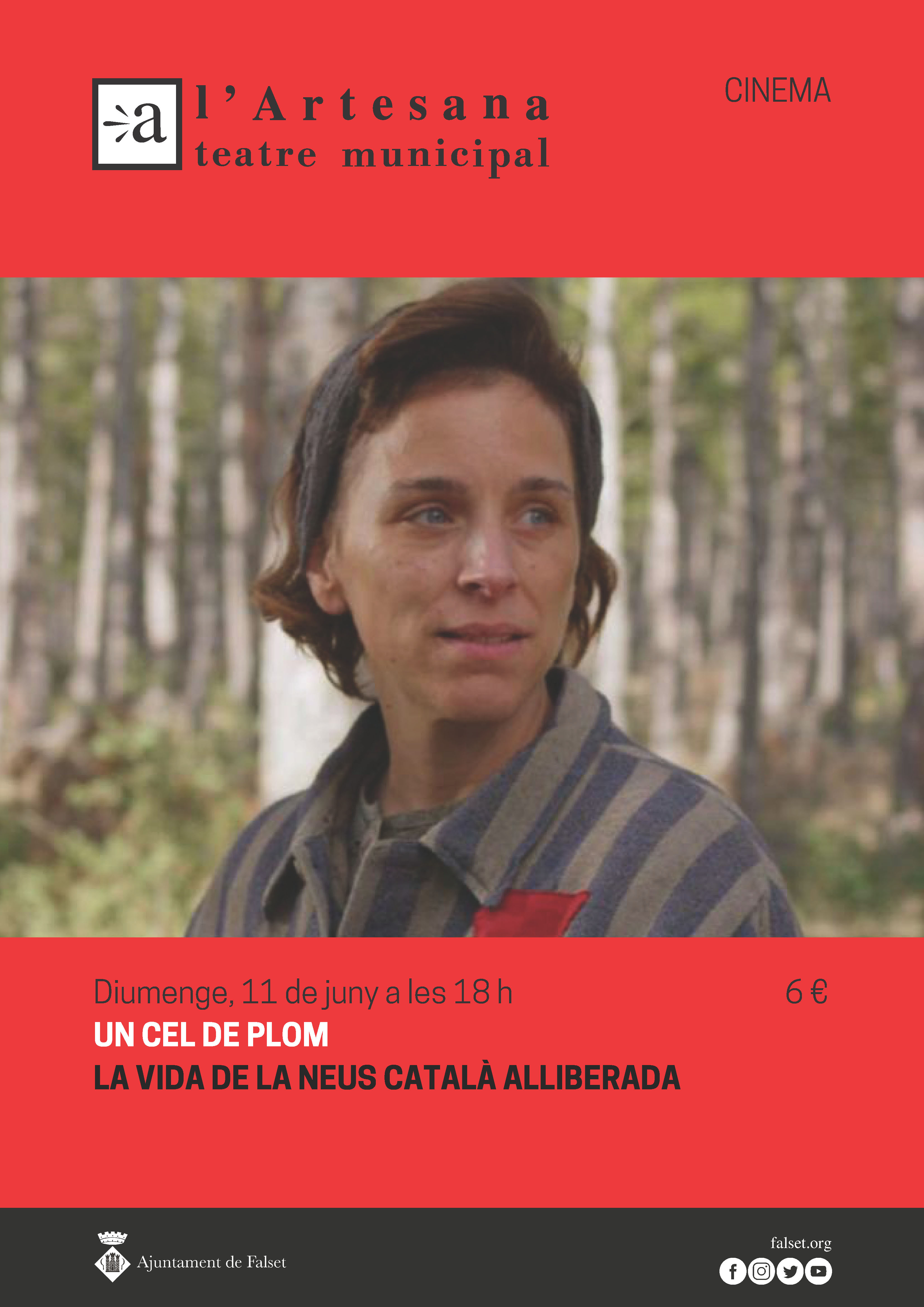 Cine. Un cel de plom. La vida de la Neus Català alliberada. Cine. Un cel de plom. La vida de la Neus Català alliberada.
