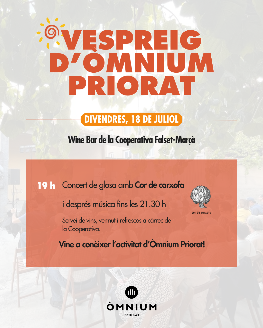Vespreig d'Òmnium Priorat