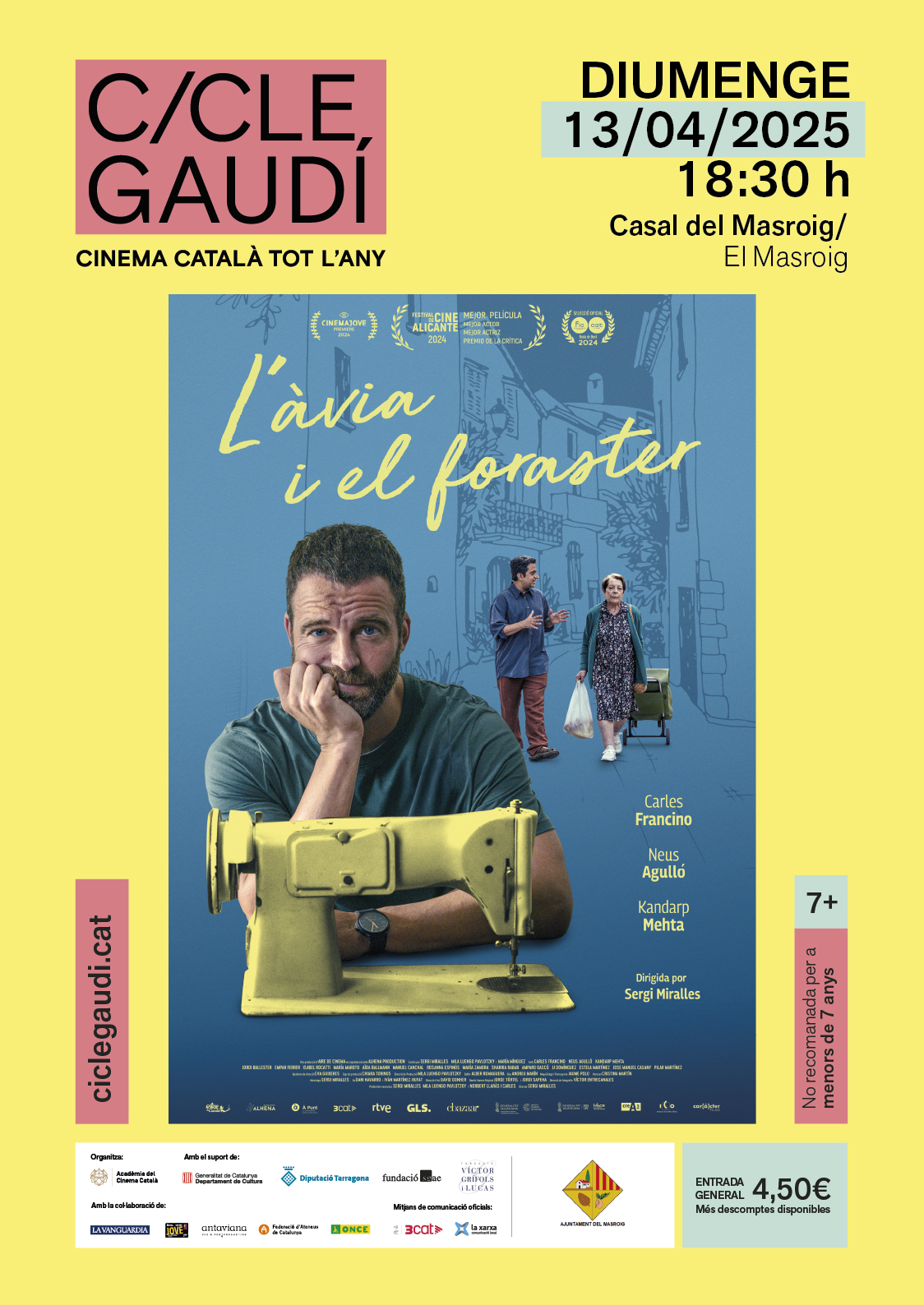 CINEMA CICLE GAUDÍ: "L'ÀVIA I EL FORASTER" CINEMA CICLE GAUDÍ: "L'ÀVIA I EL FORASTER"