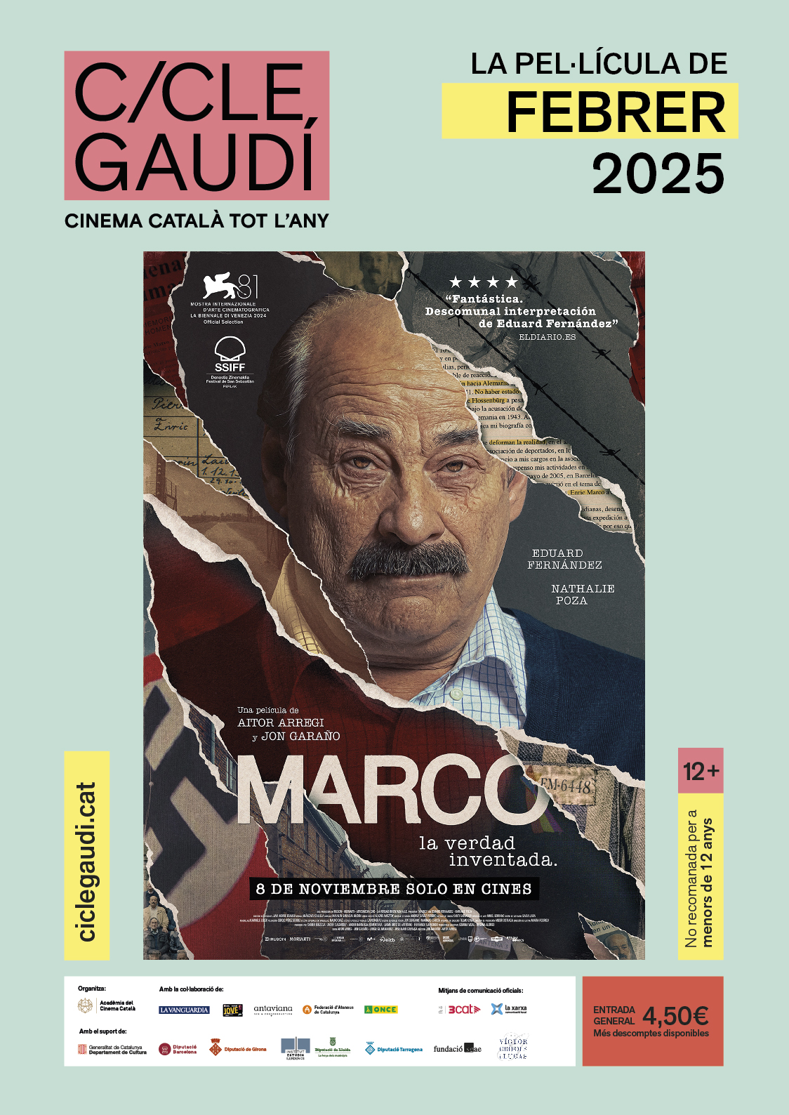 CINEMA CICLE GAUDÍ: MARCO CINEMA CICLE GAUDÍ: MARCO
