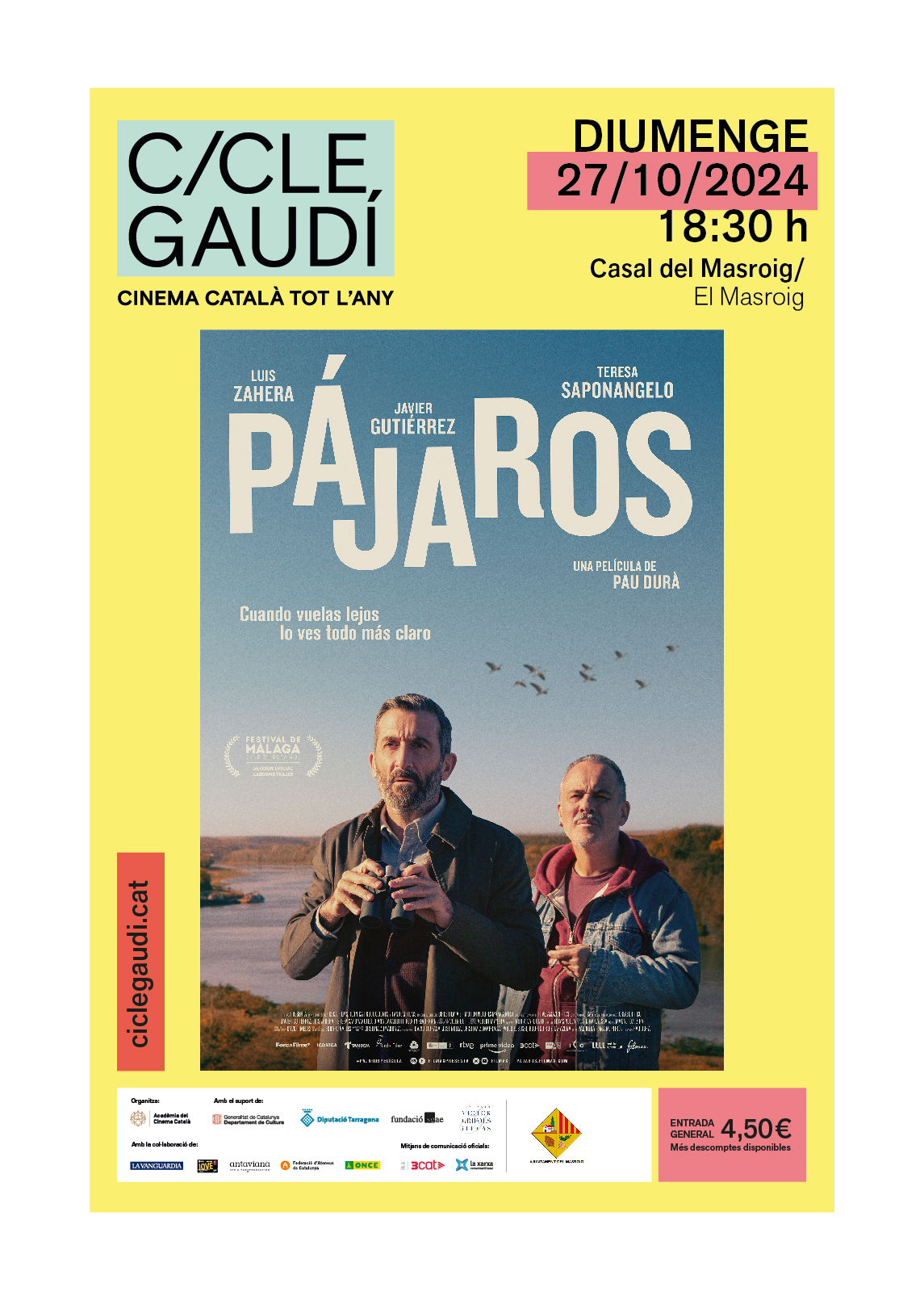 CINEMA CICLE GAUDÍ "PÁJAROS"