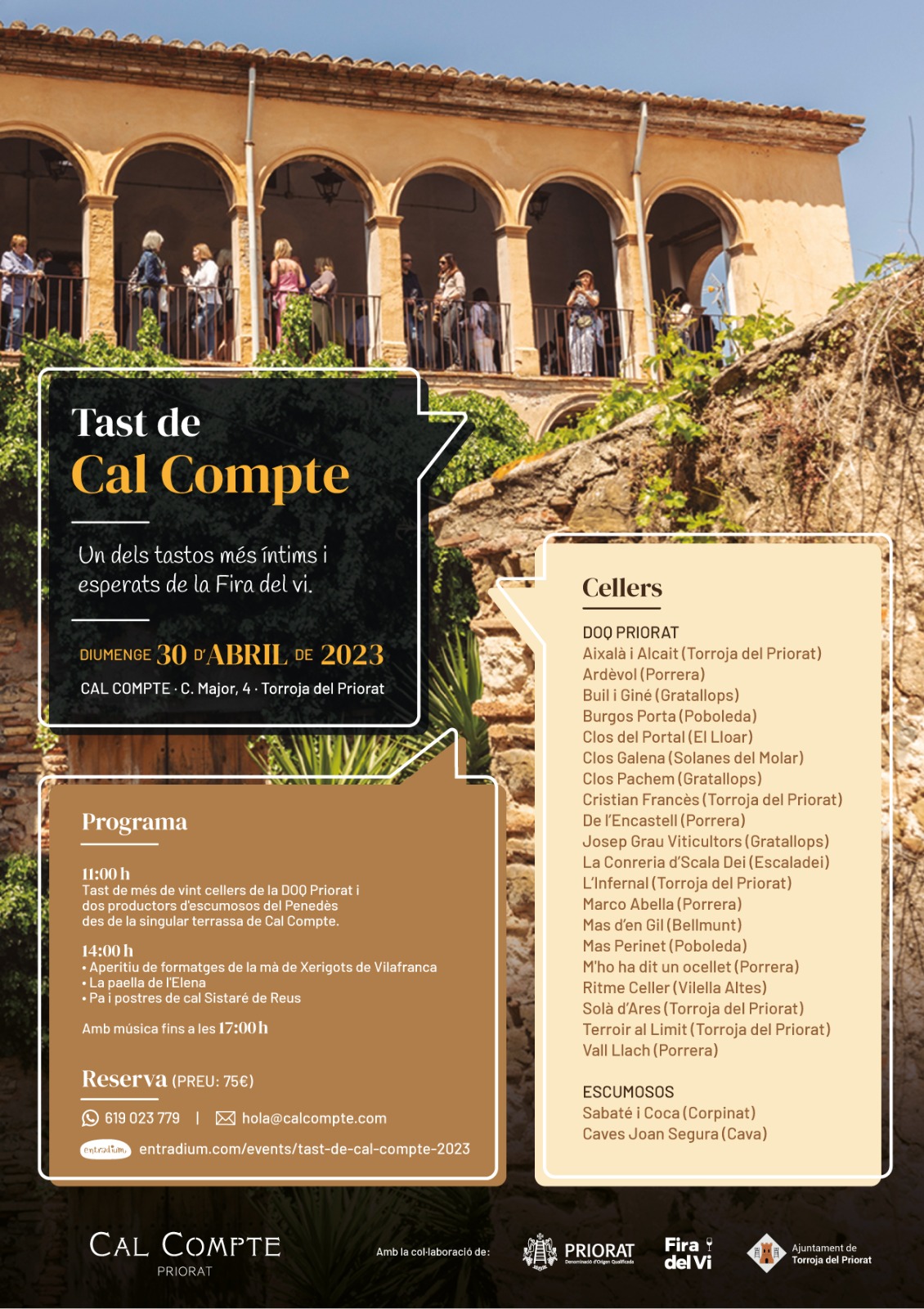 Tast de Cal Compte (Fira del Vi de Falset)