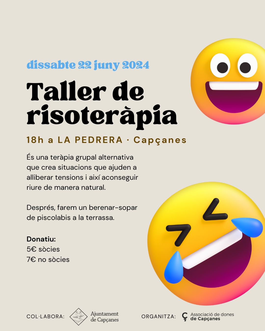 Taller de risoteràpia Taller de risoteràpia