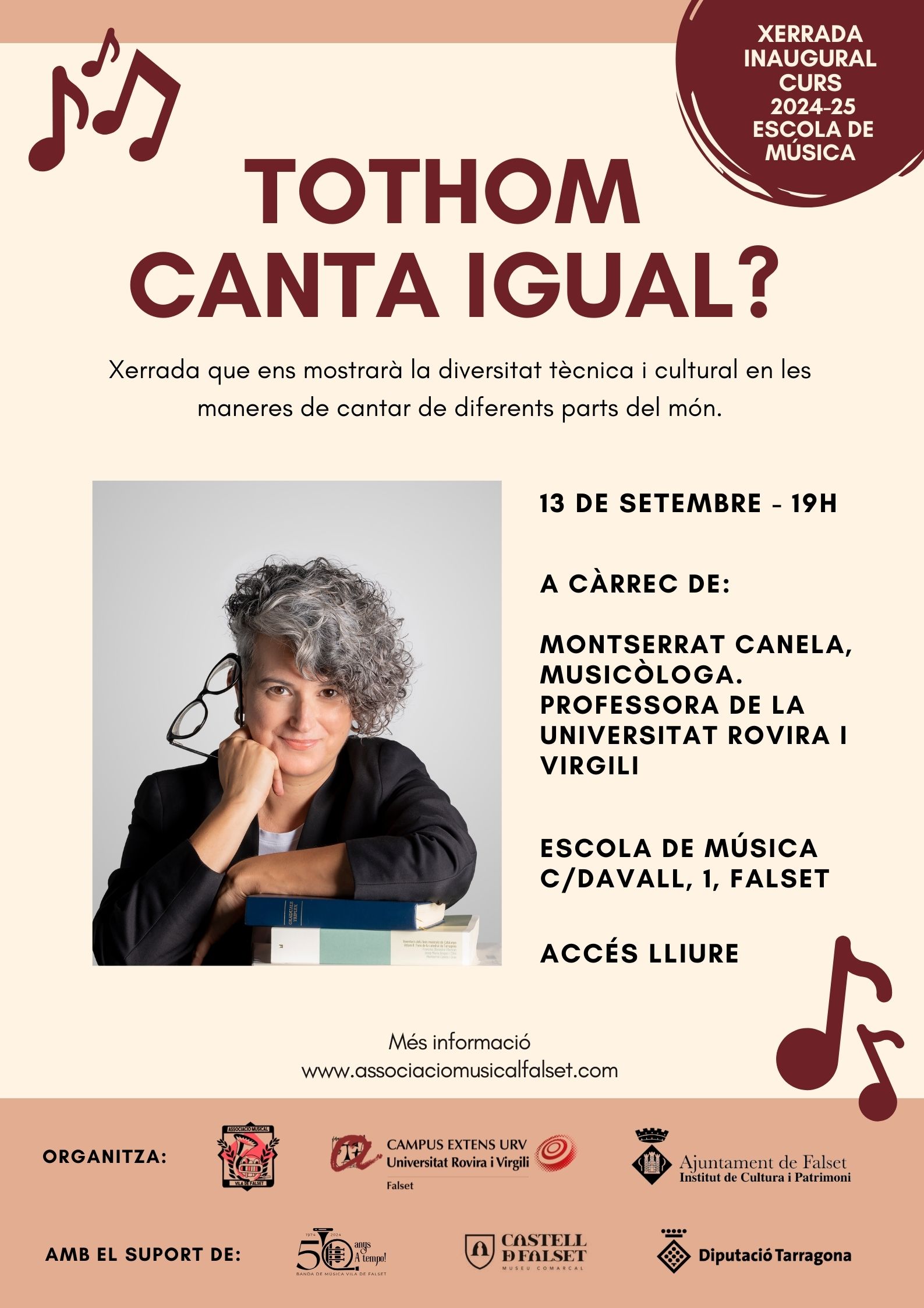 Xerrada "Tothom canta igual?" Xerrada "Tothom canta igual?"